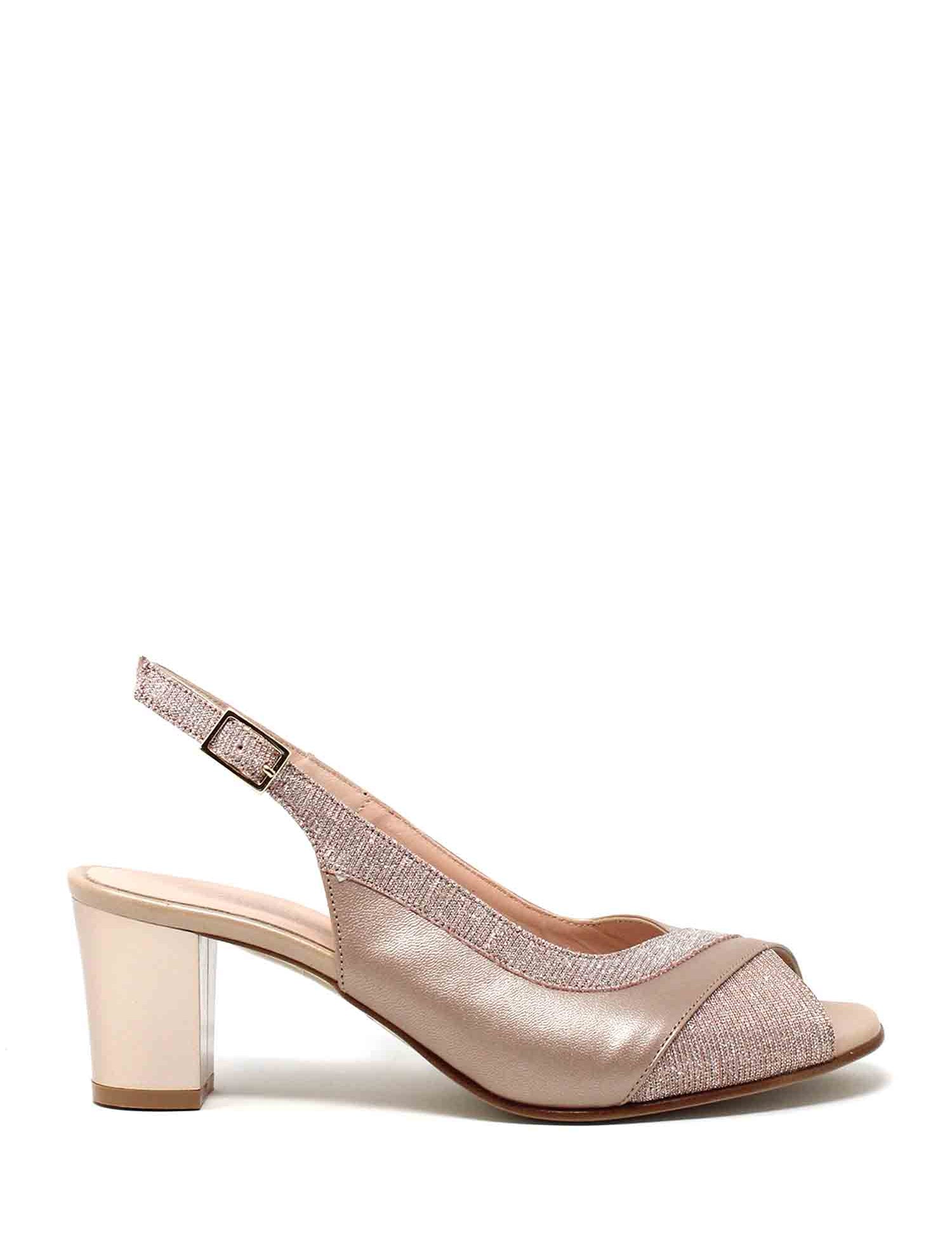 Sandali tacco Rosa Soffice Sogno