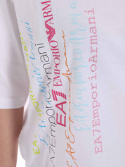 T-shirt Bianco Ea7 Emporio Armani
