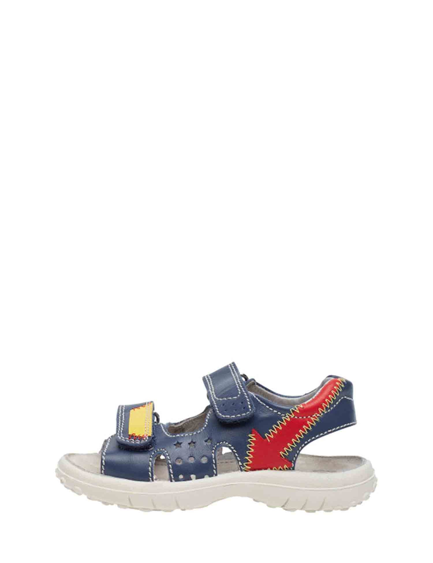 Sandali con strappi Blu Naturino
