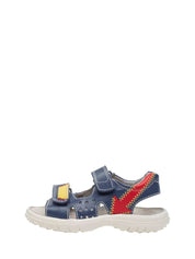 Sandali con strappi Blu Naturino