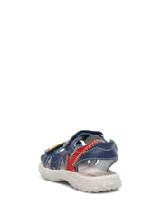 Sandali con strappi Blu Naturino