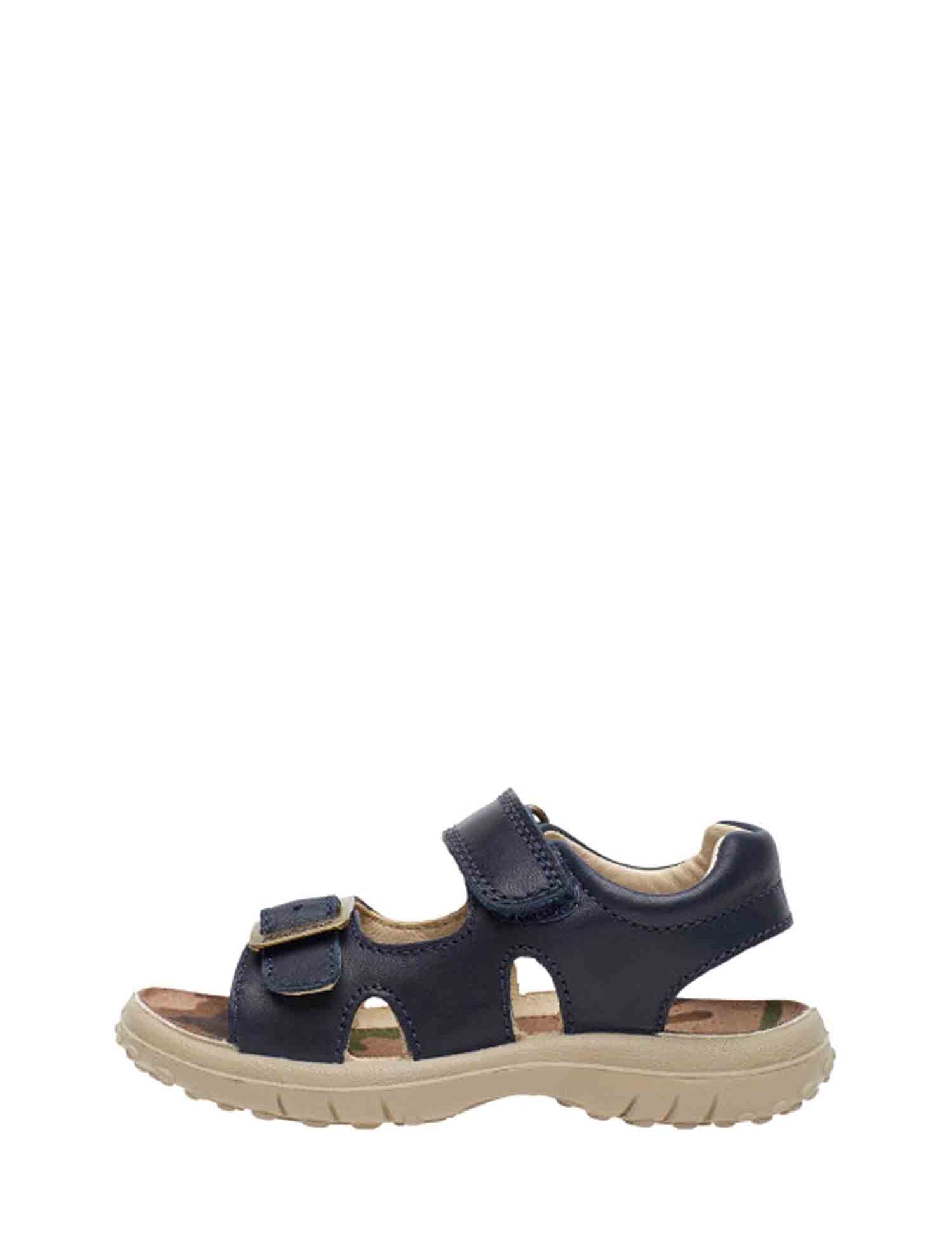 Sandali con strappi Blu Naturino