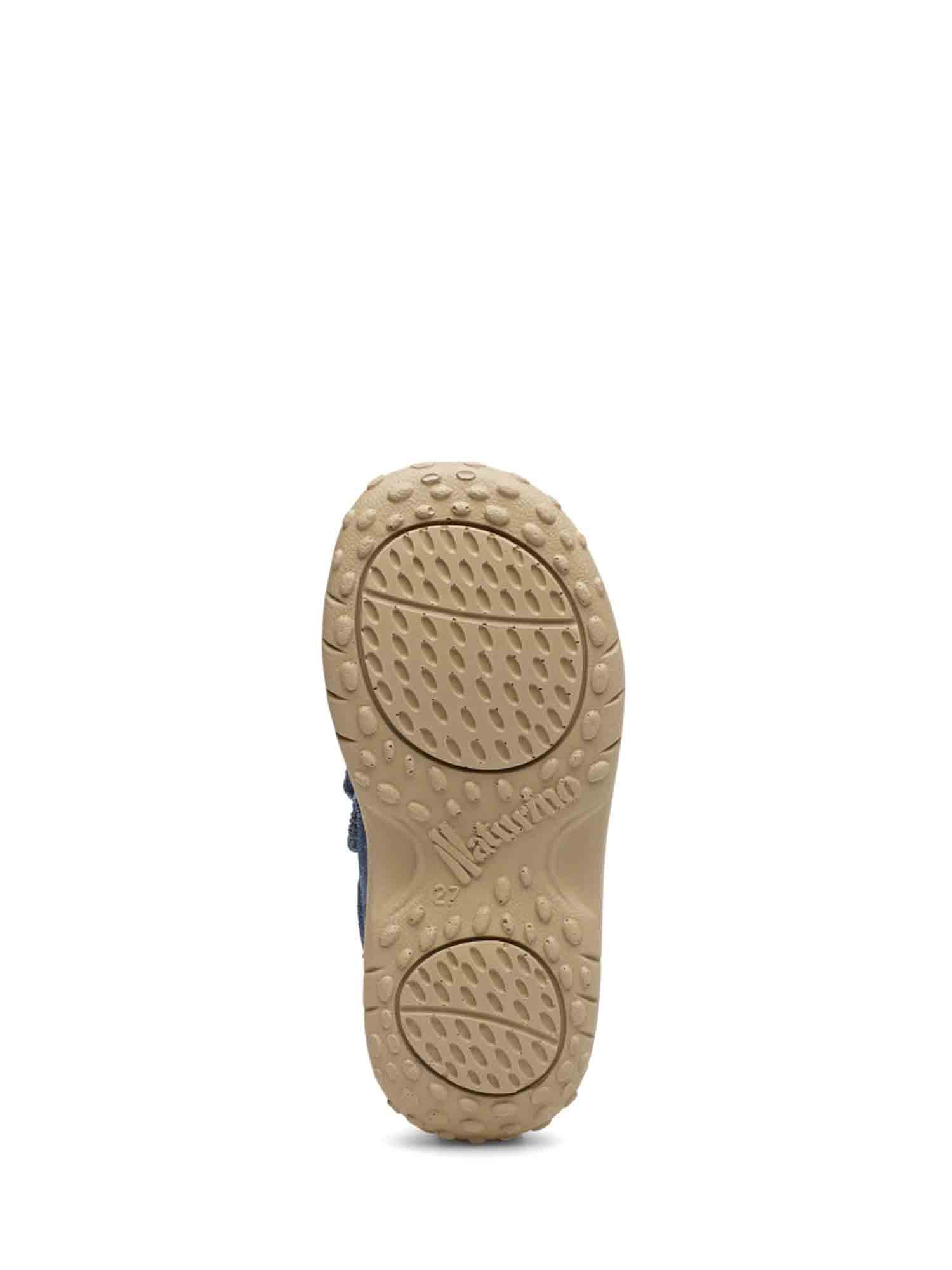 Sandali con strappi Blu Naturino
