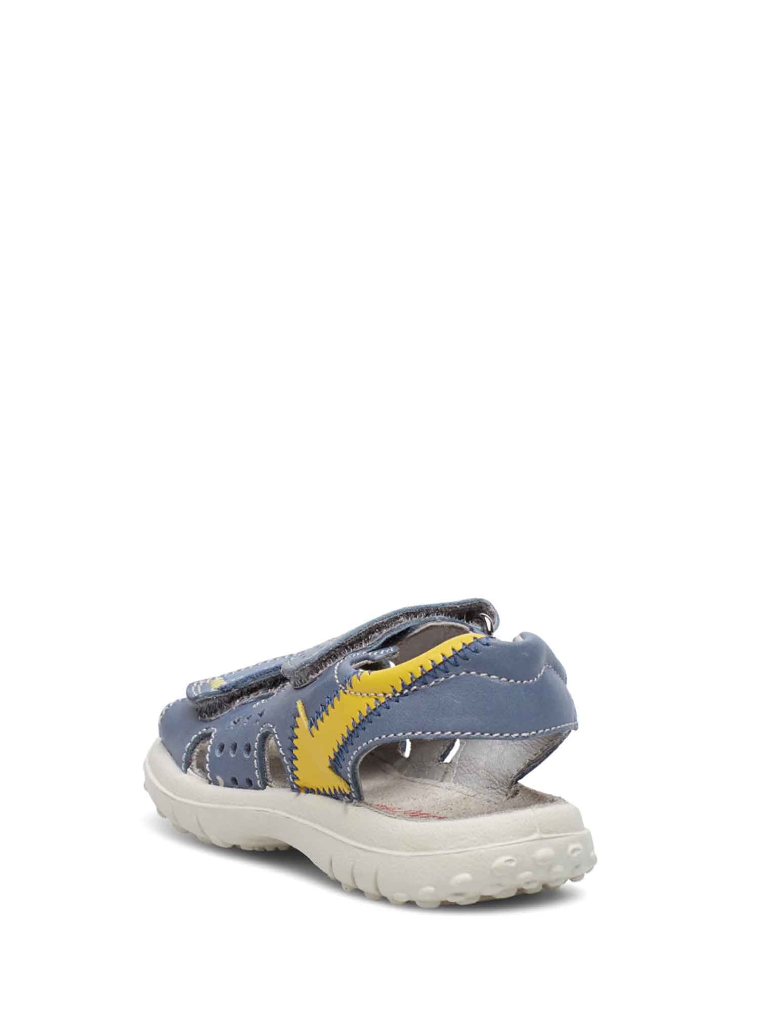 Sandali con strappi Blu Chiaro Naturino