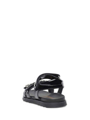 Sandali con strappi Nero Naturino