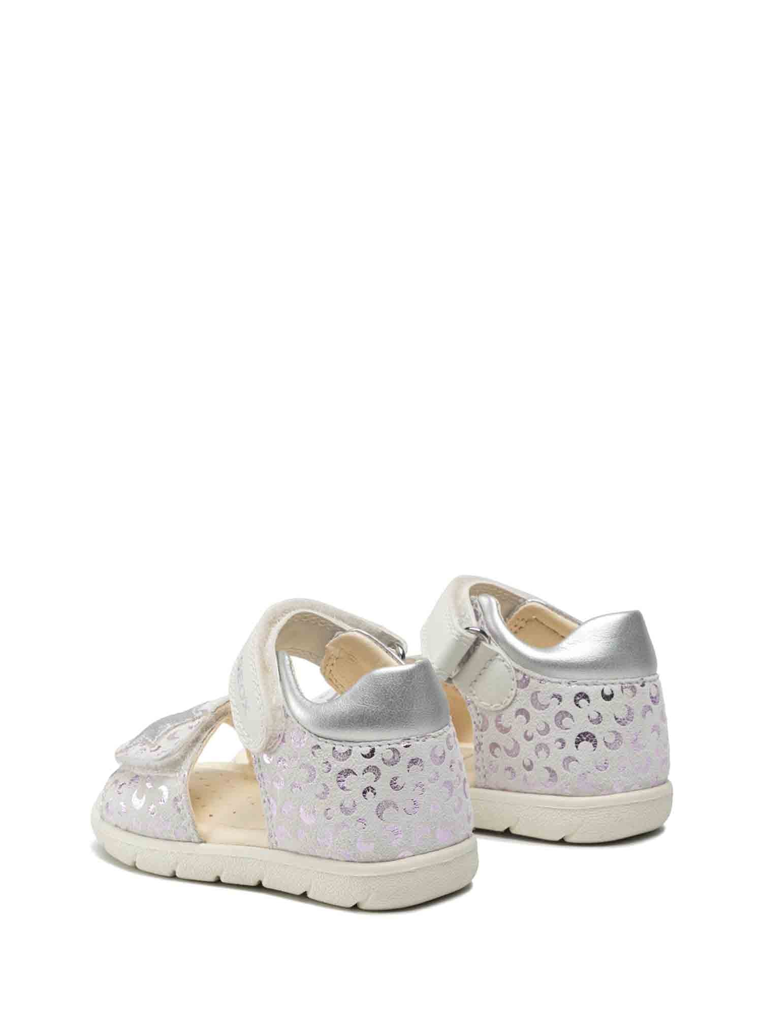 Sandali con strappi Grigio Geox