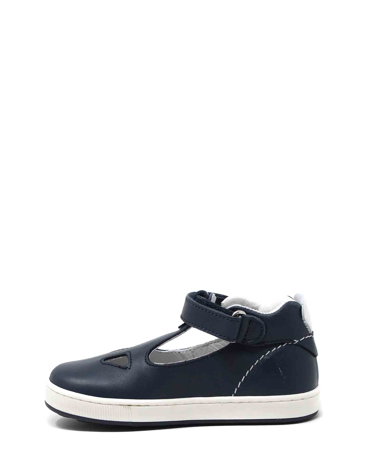 Sandali con strappi Blu Balducci