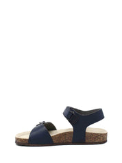 Sandali con strappi Blu Docksteps
