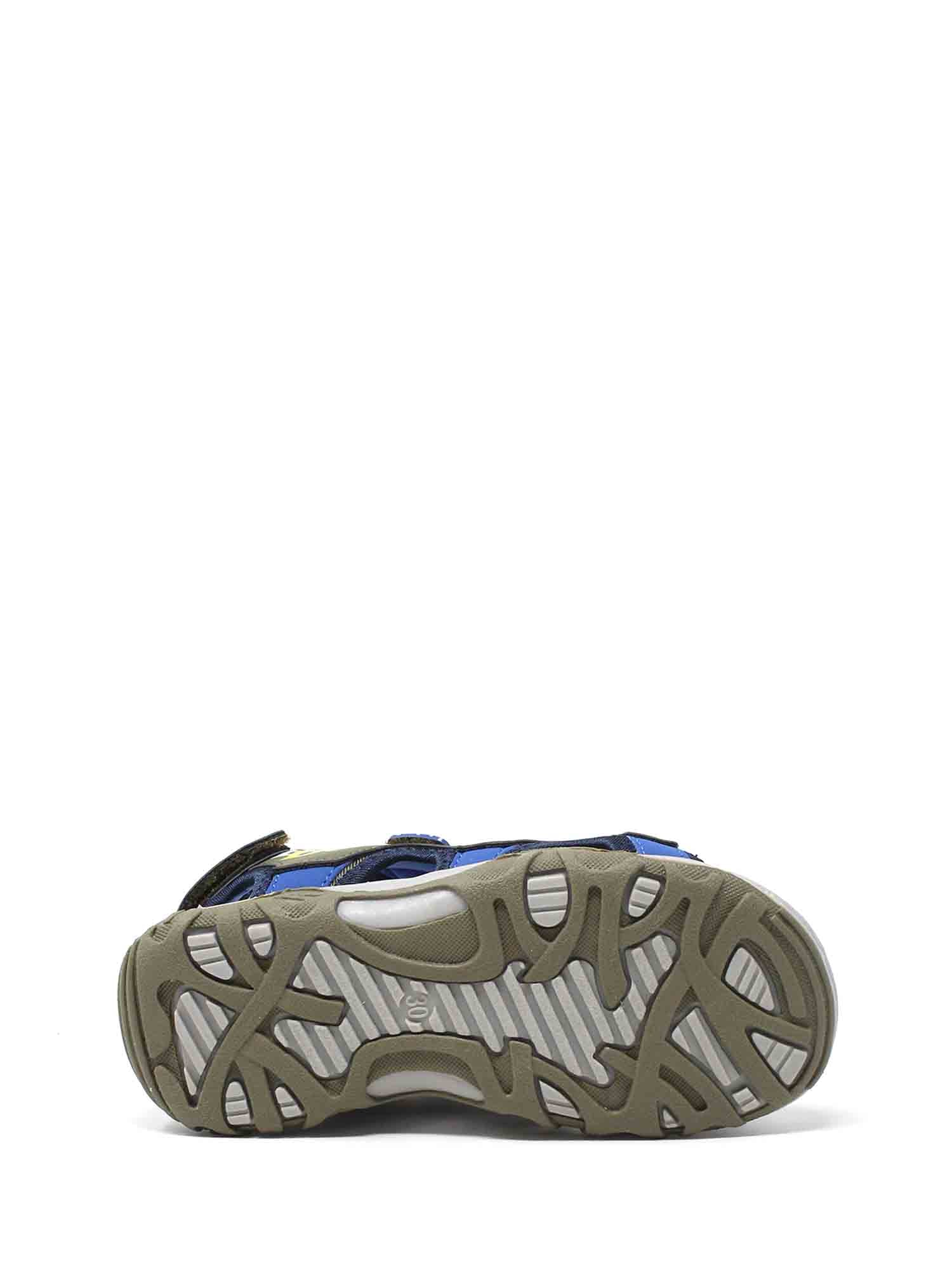 Sandali con strappi Verde Docksteps