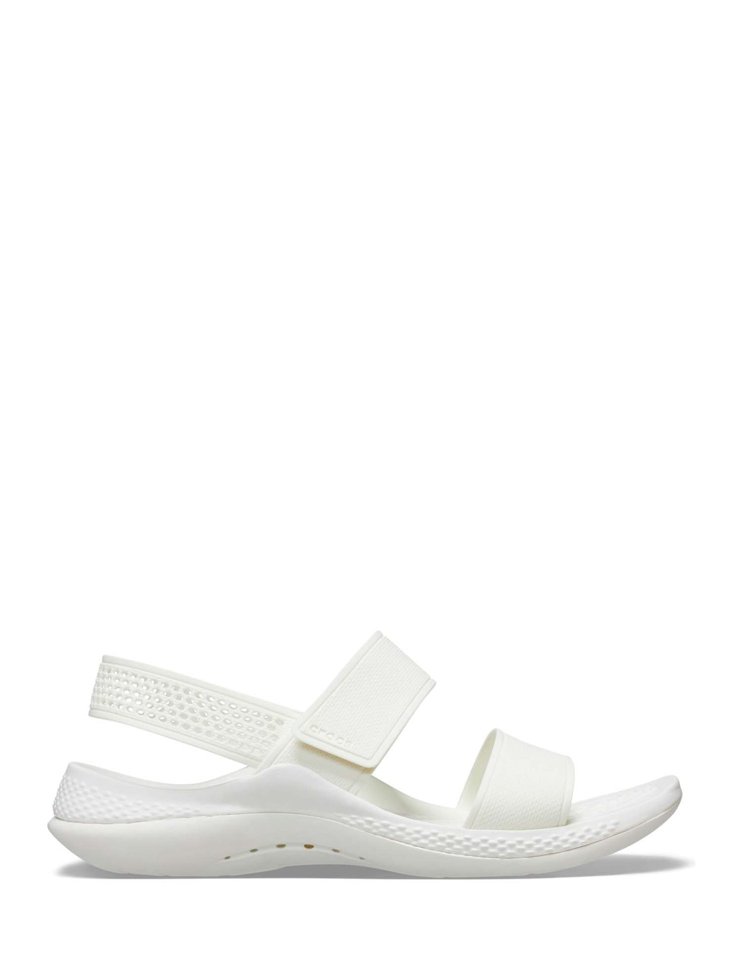 Sandali con strappi Bianco Crocs