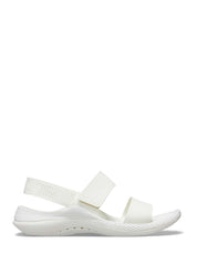 Sandali con strappi Bianco Crocs