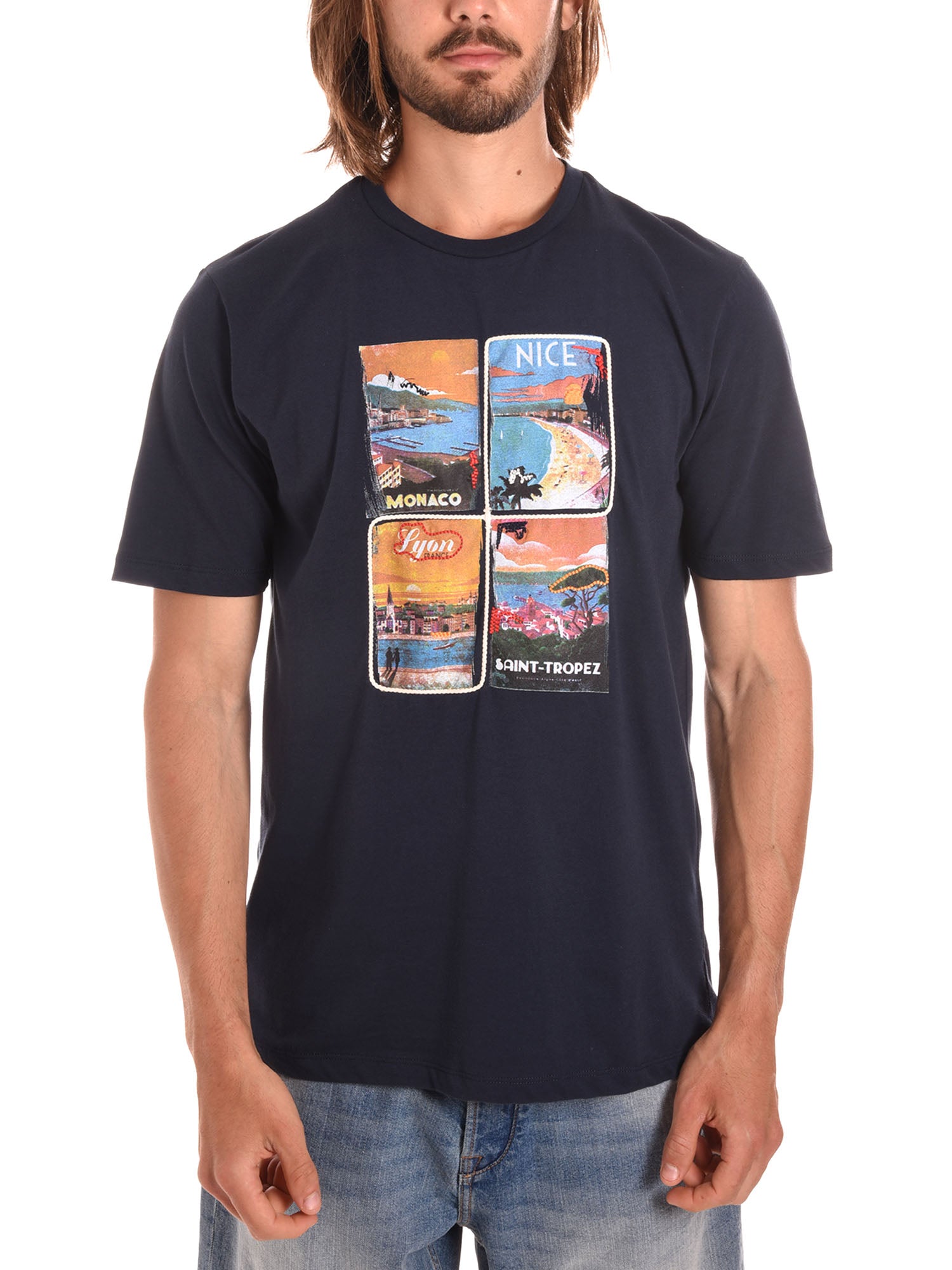 T-shirt Blu Sseinse