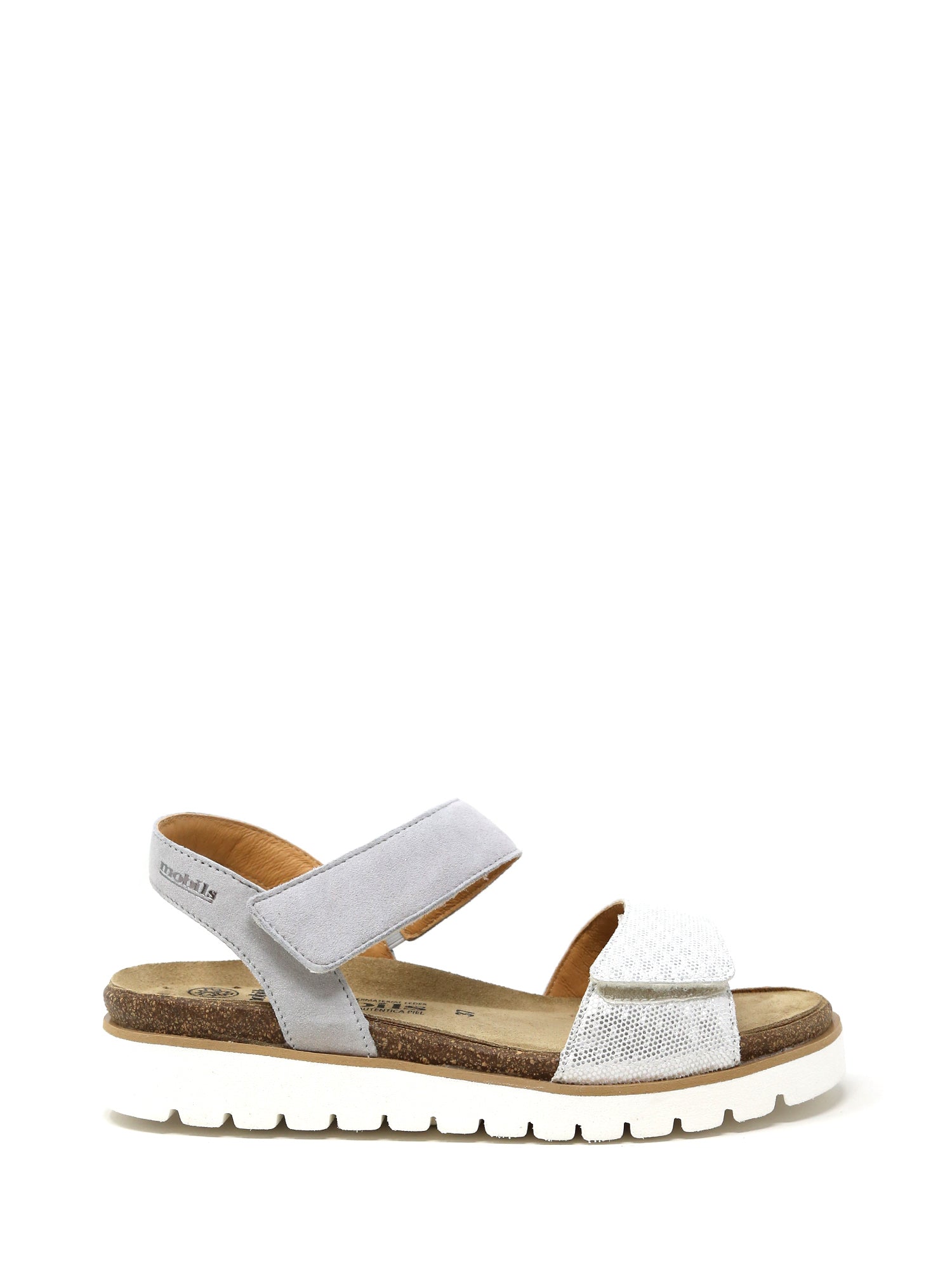 Sandali con strappi Grigio Mephisto