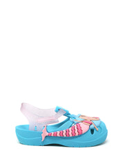 Sandali con strappi Blu Chiaro Ipanema