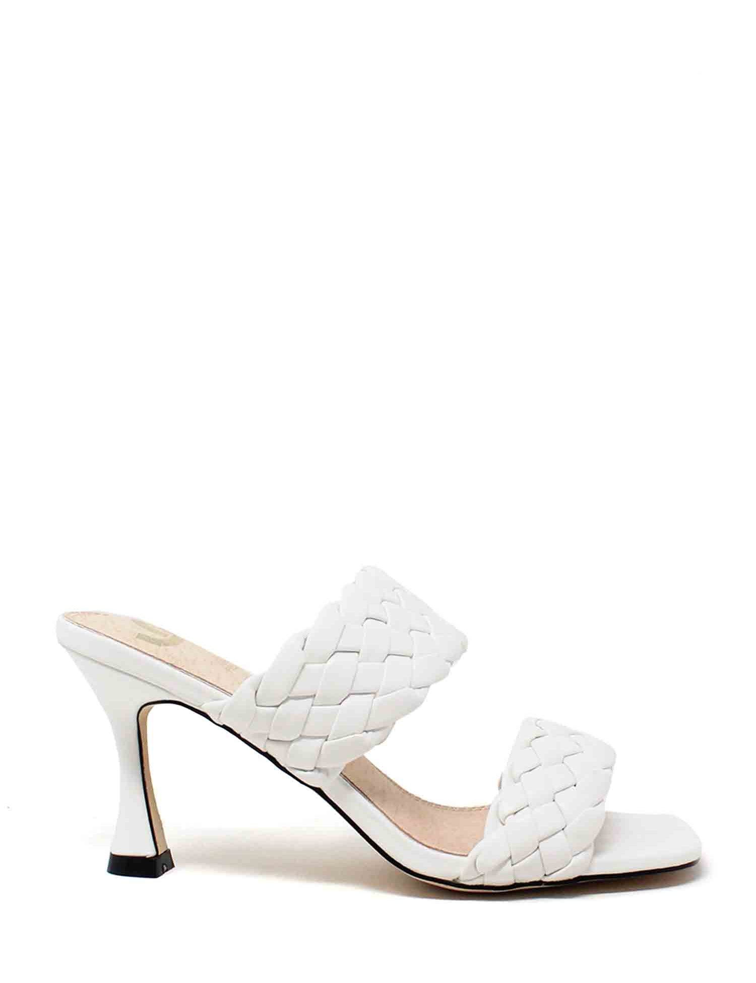 Sandali tacco Bianco Gold&gold