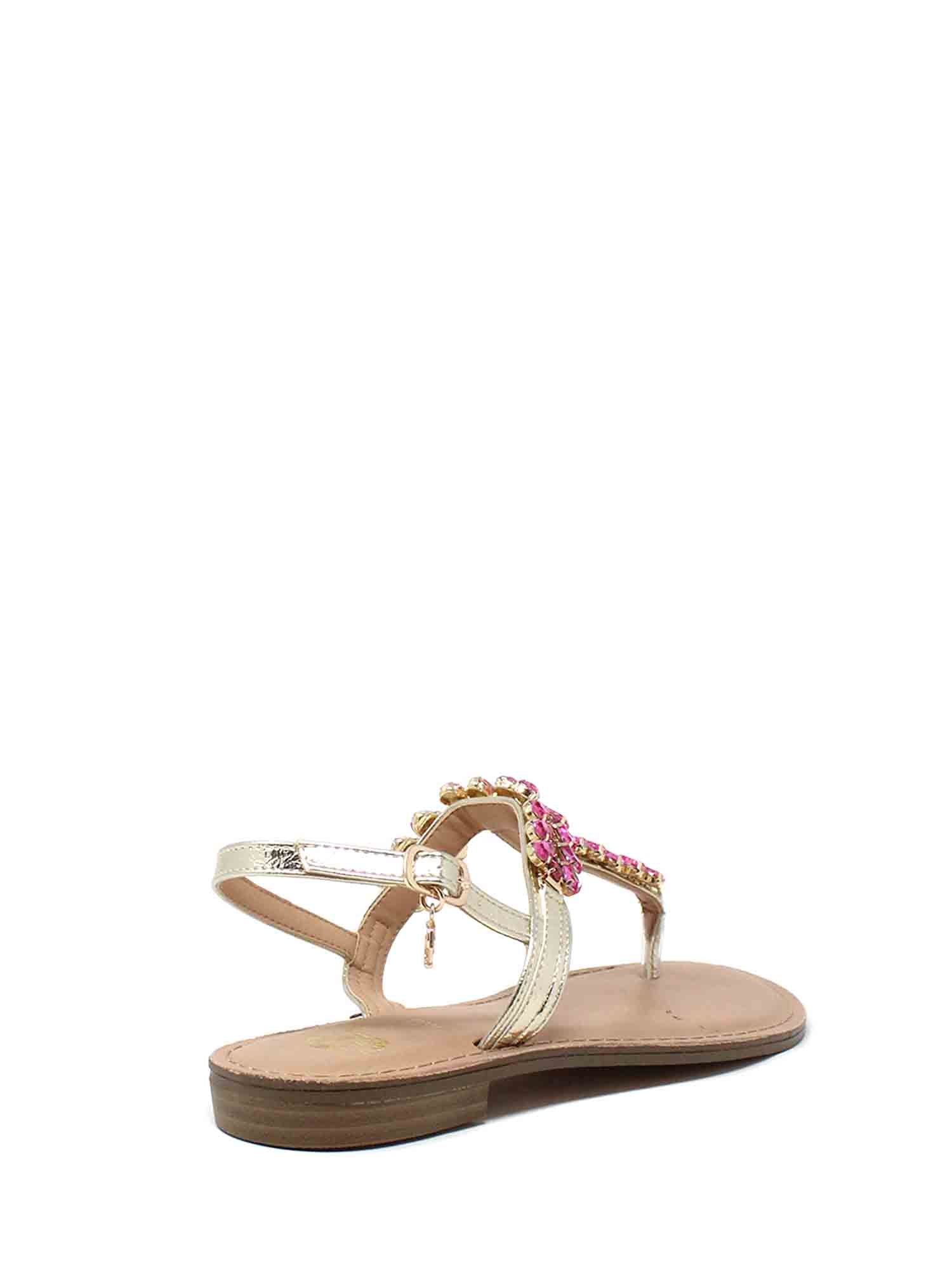 Sandali Rosa Gold&gold