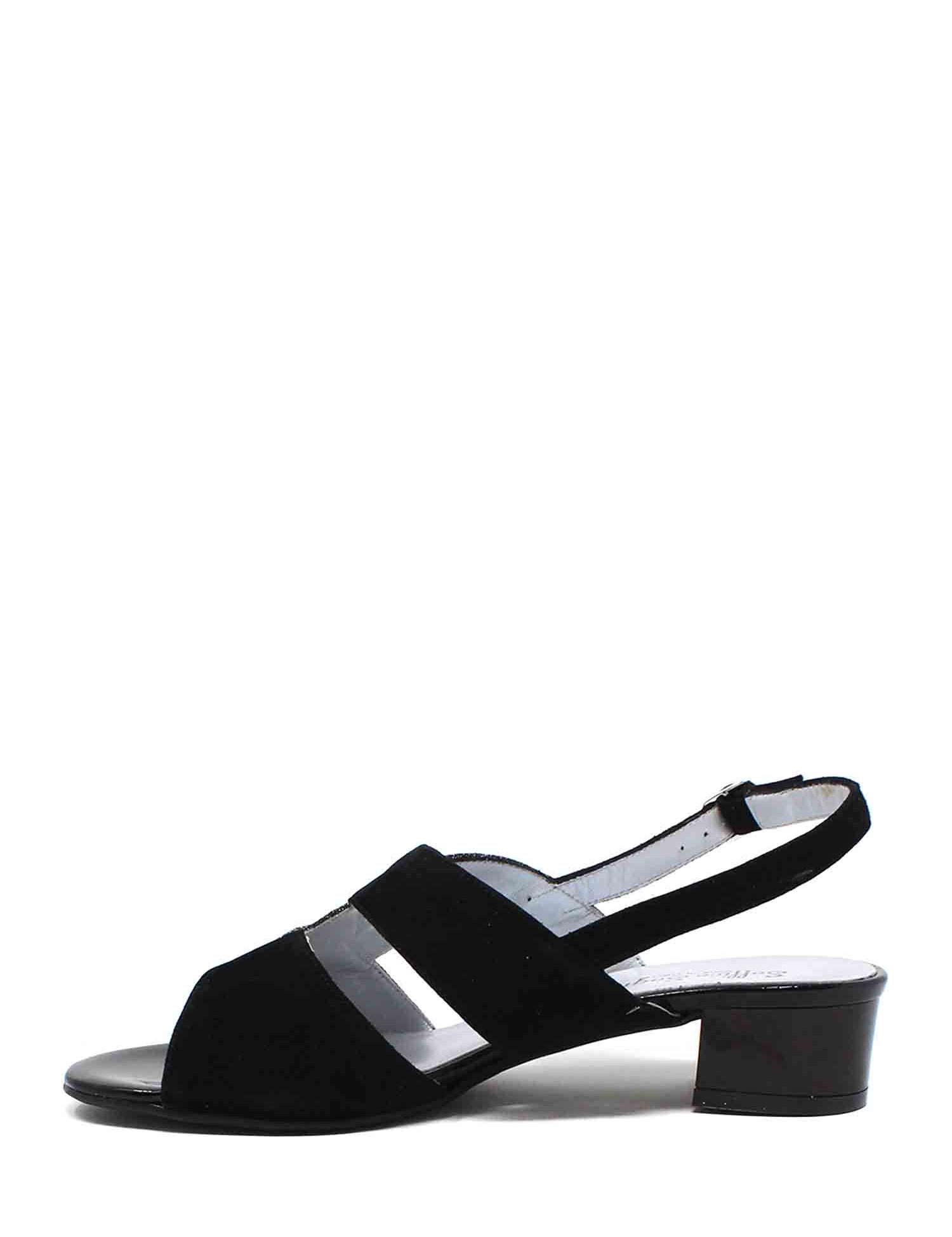 Sandali tacco Nero Soffice Sogno