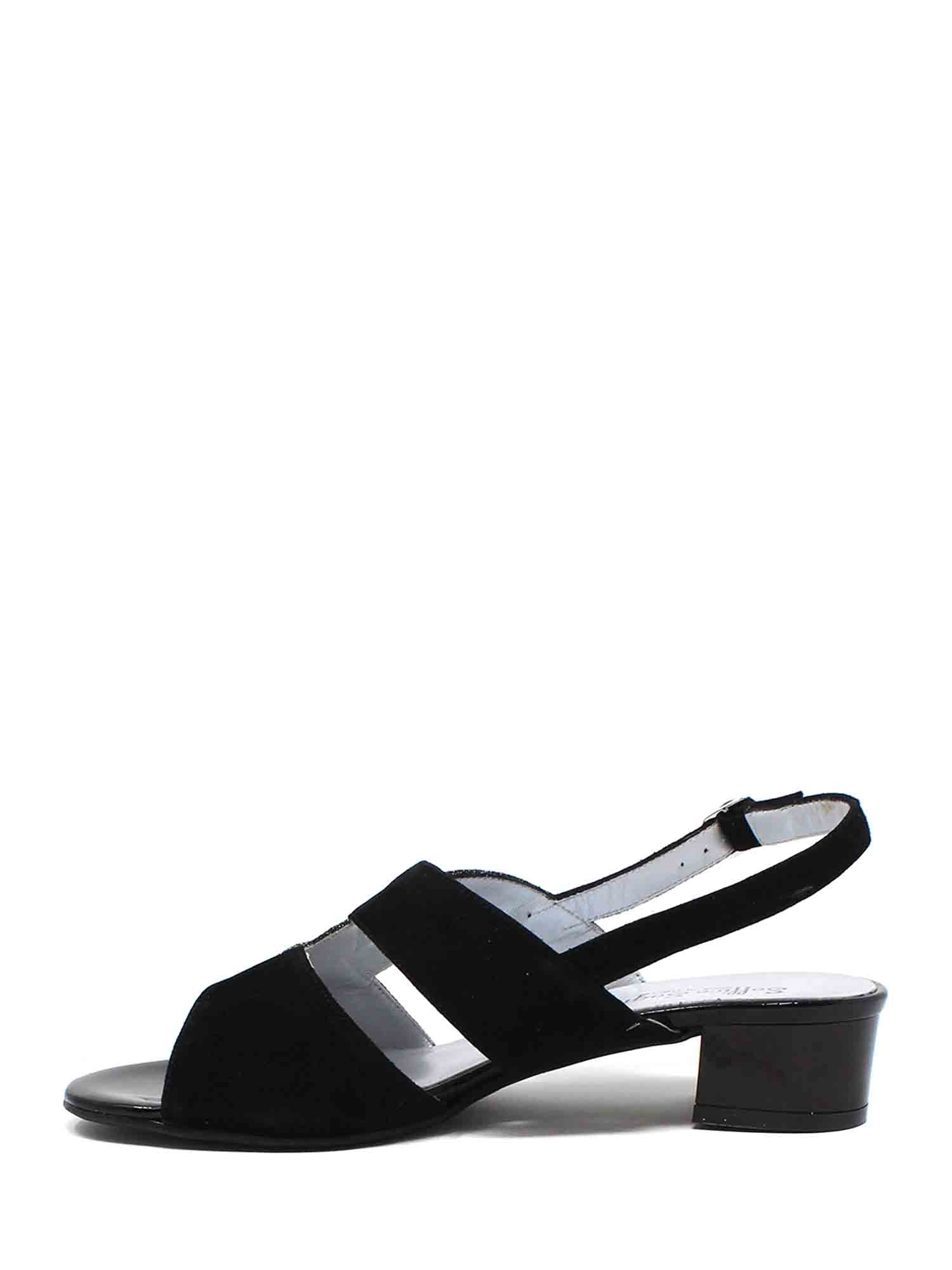 Sandali tacco Nero Soffice Sogno