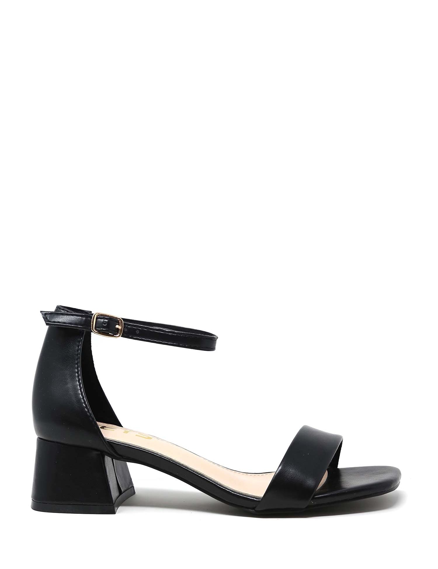 Sandali tacco Nero Keys