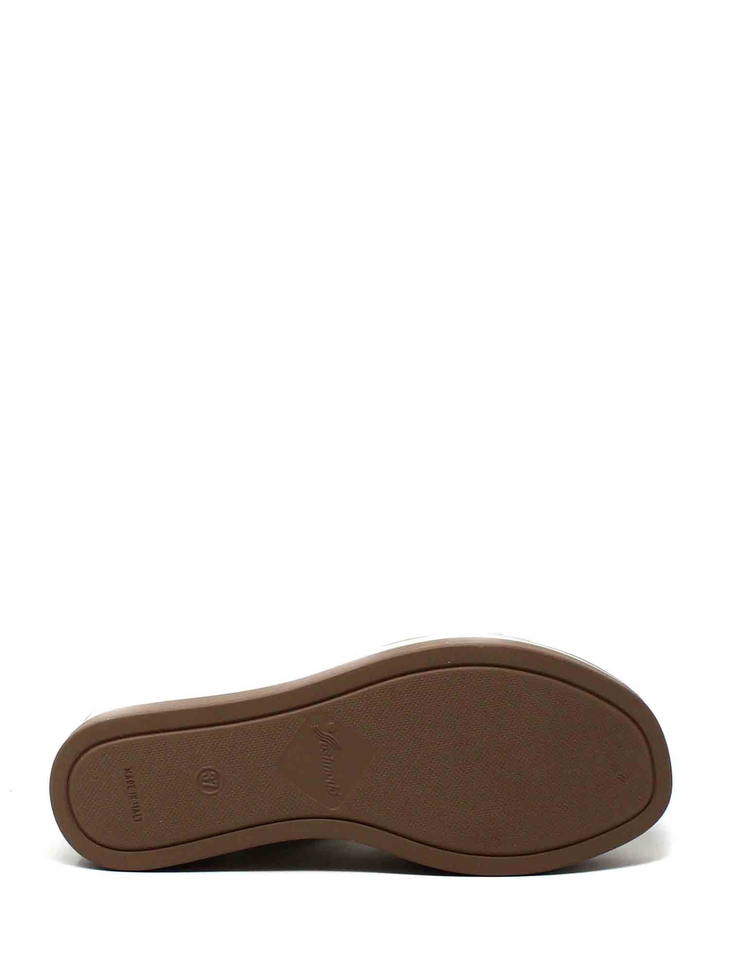 Sandali zeppa Beige Susimoda
