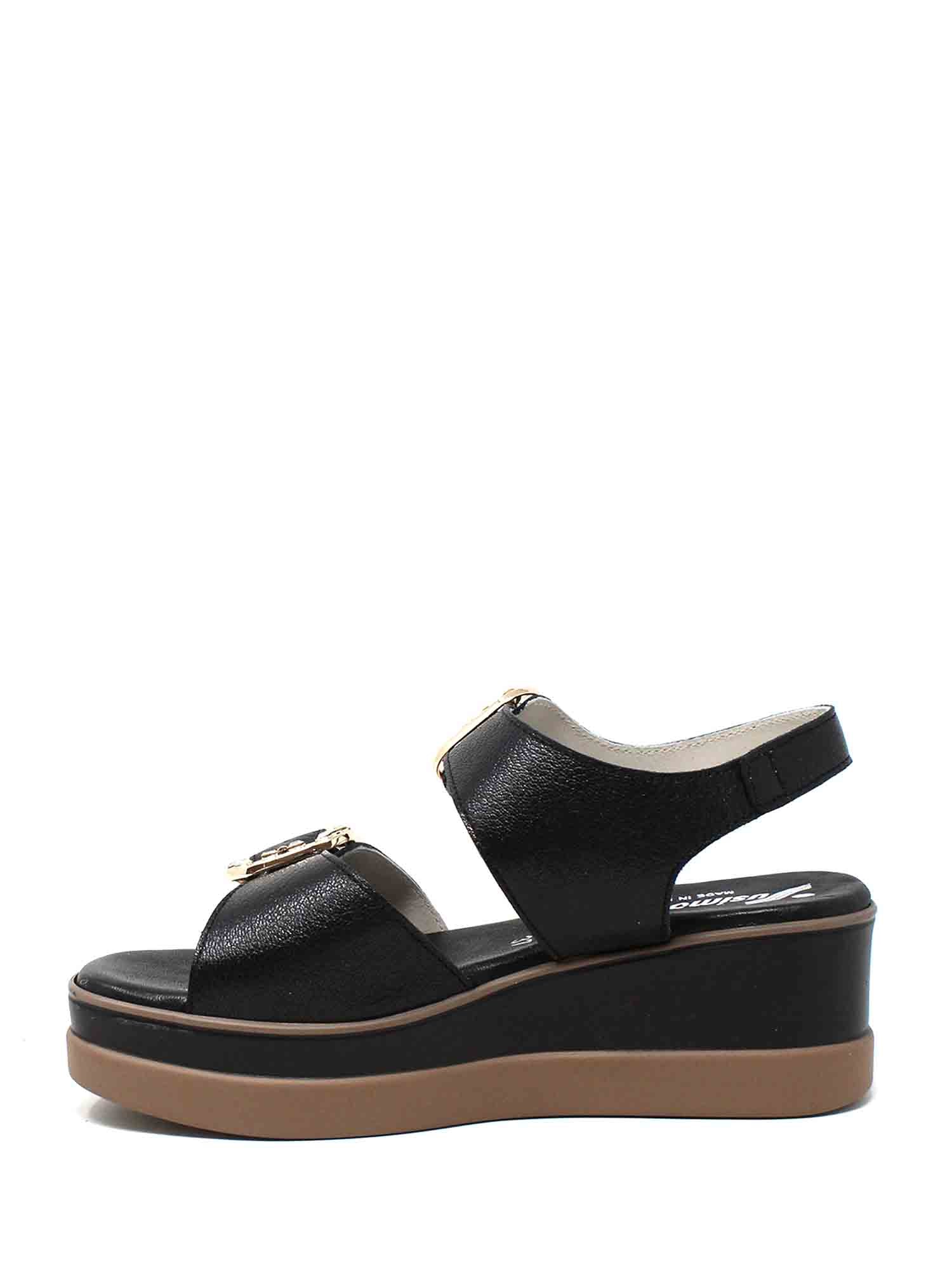 Sandali zeppa Nero Susimoda