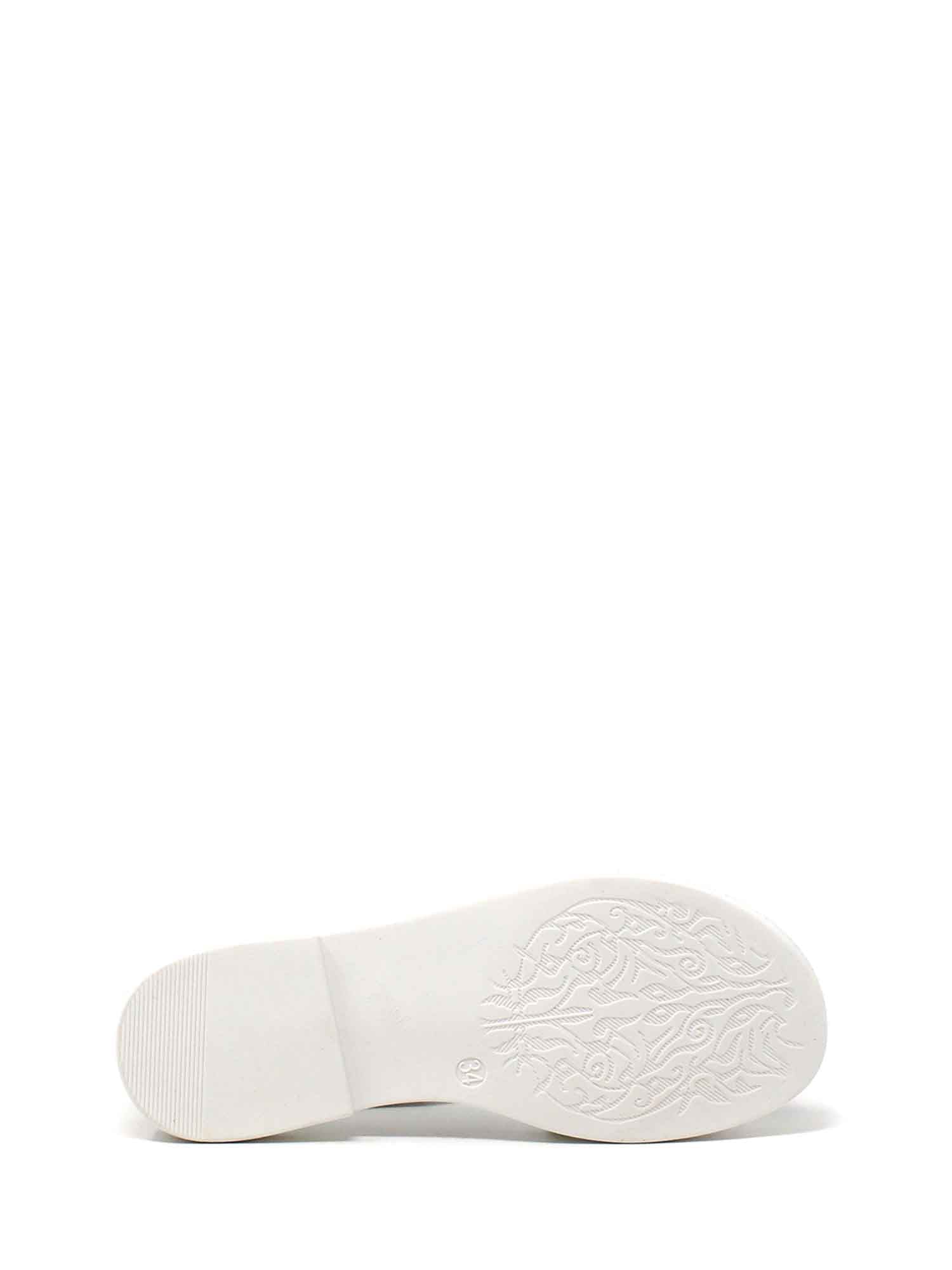 Sandali Bianco Gaelle Paris