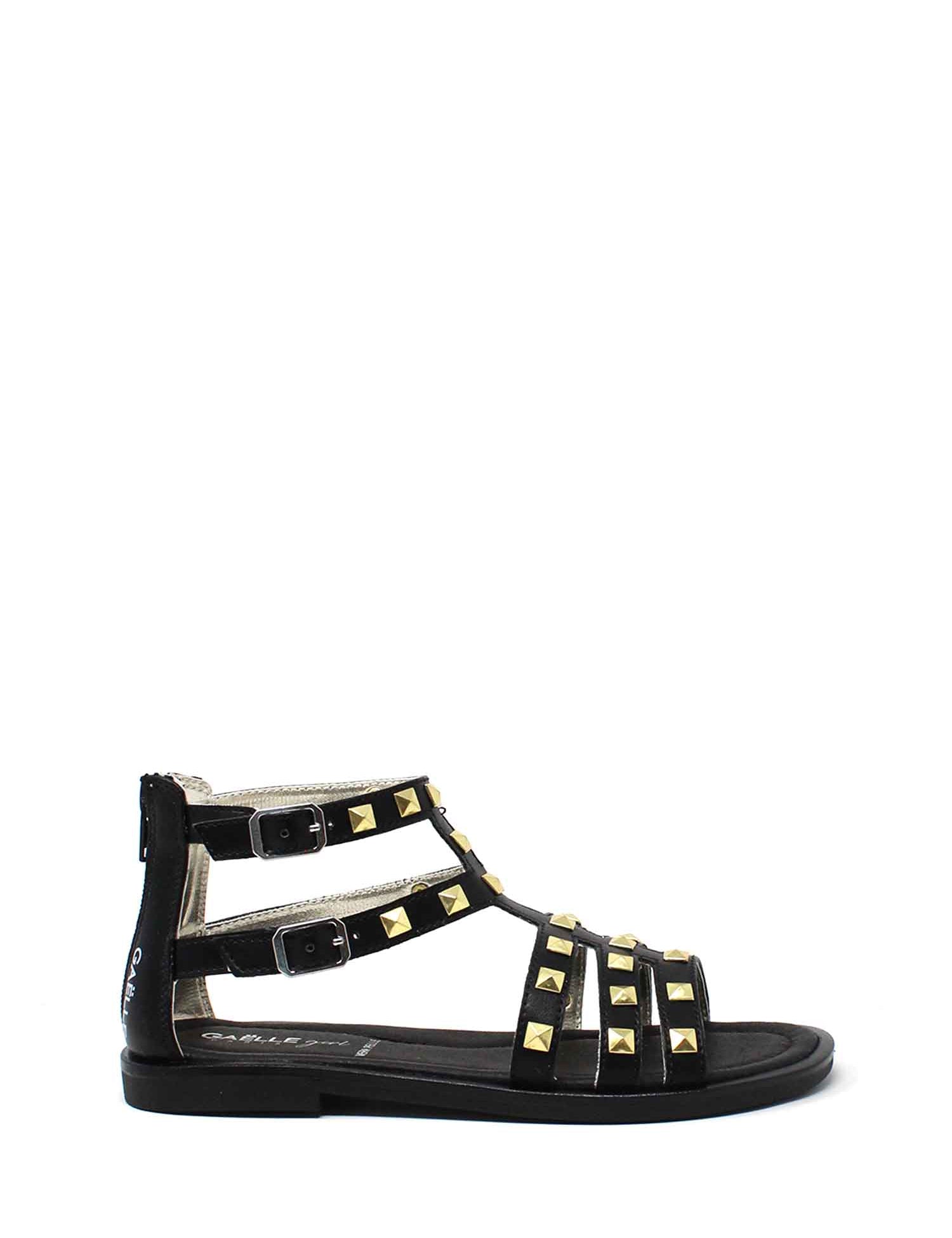 Sandali Nero Gaelle Paris