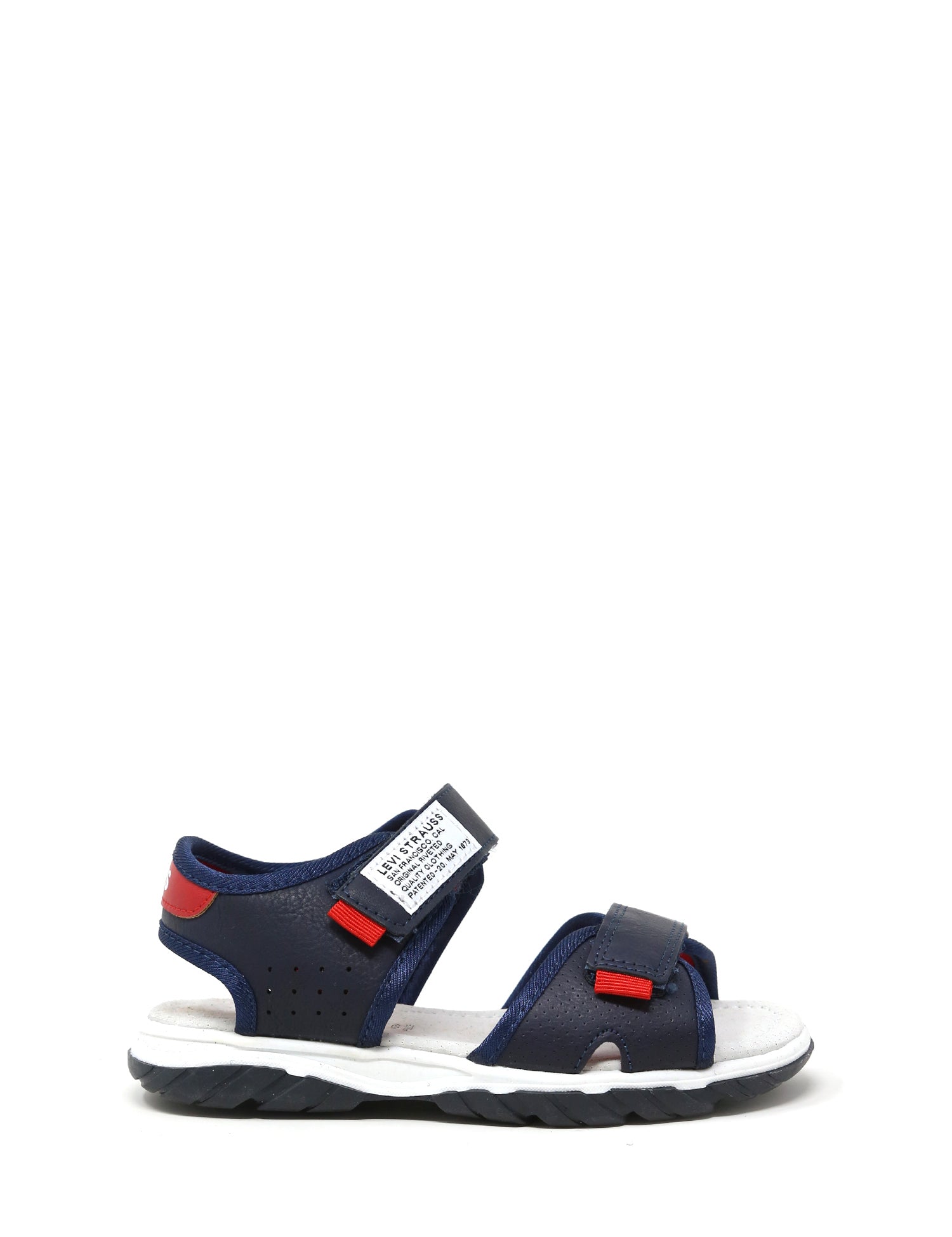 Sandali con strappi Blu Levi's