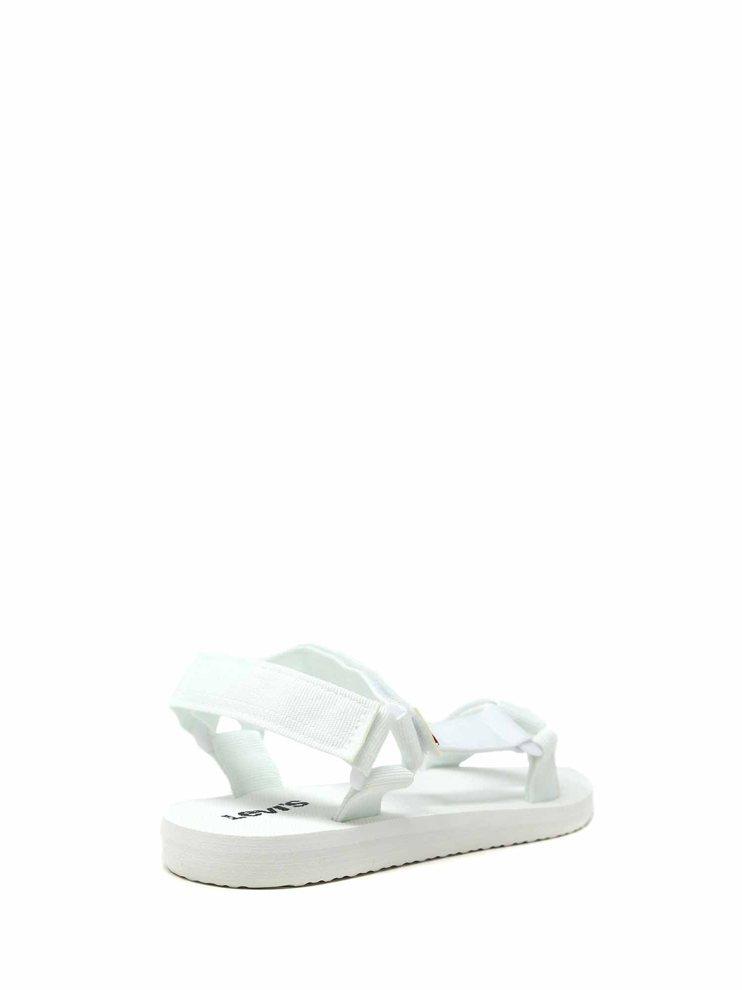 Sandali con strappi Bianco Levi's