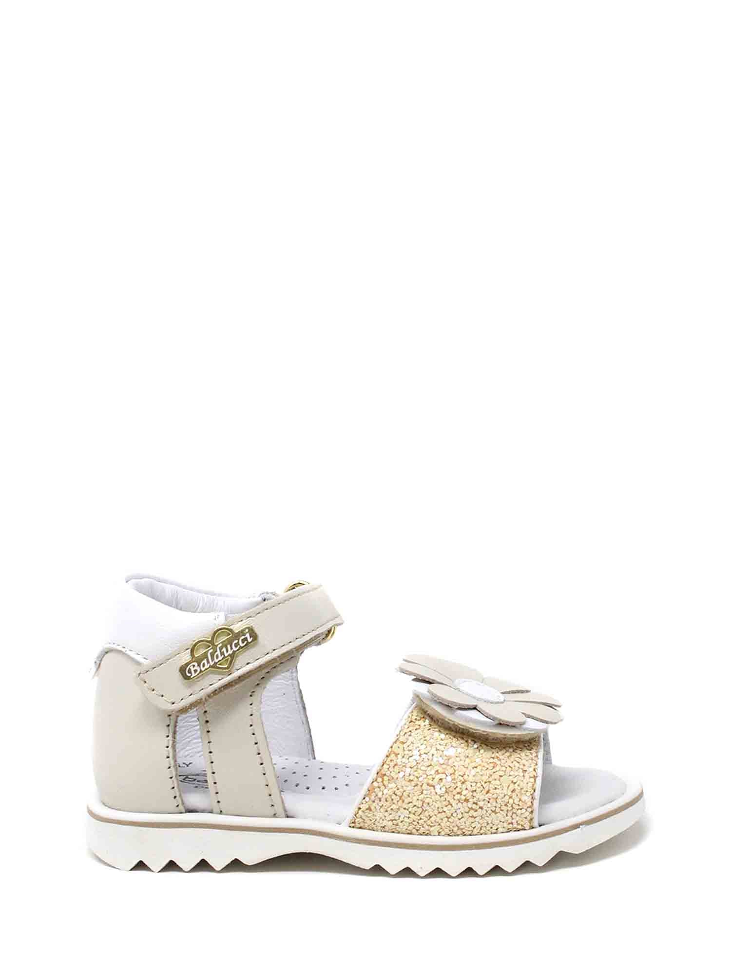 Sandali con strappi Beige Balducci
