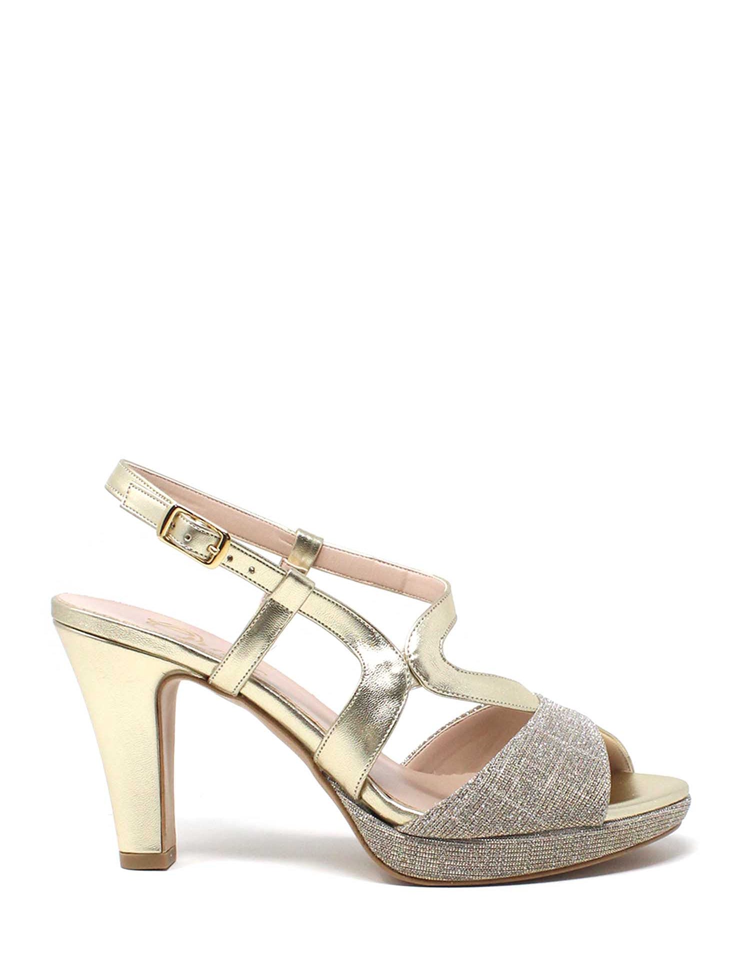 Sandali tacco Dorato Grace Shoes