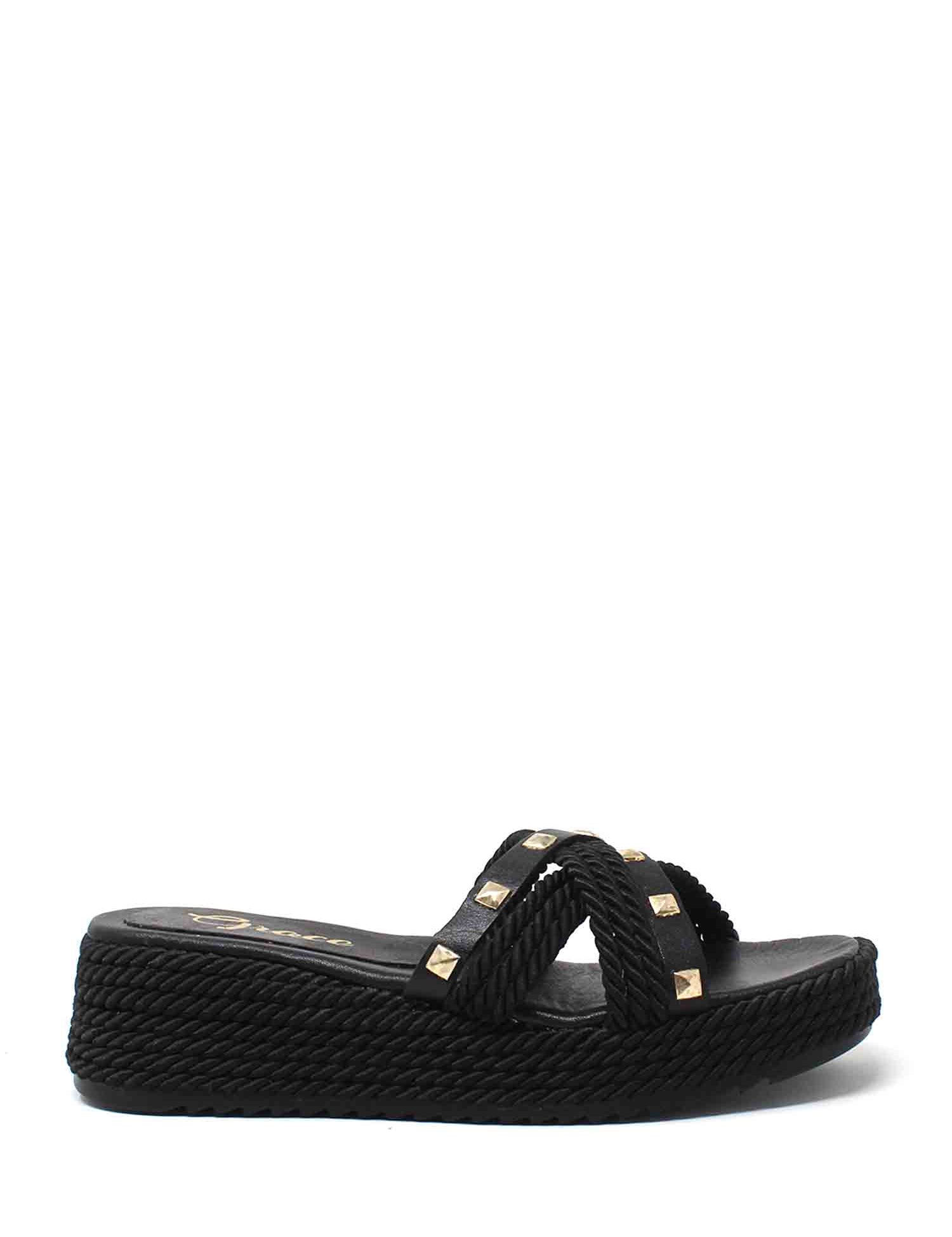 Ciabatte Nero Grace Shoes
