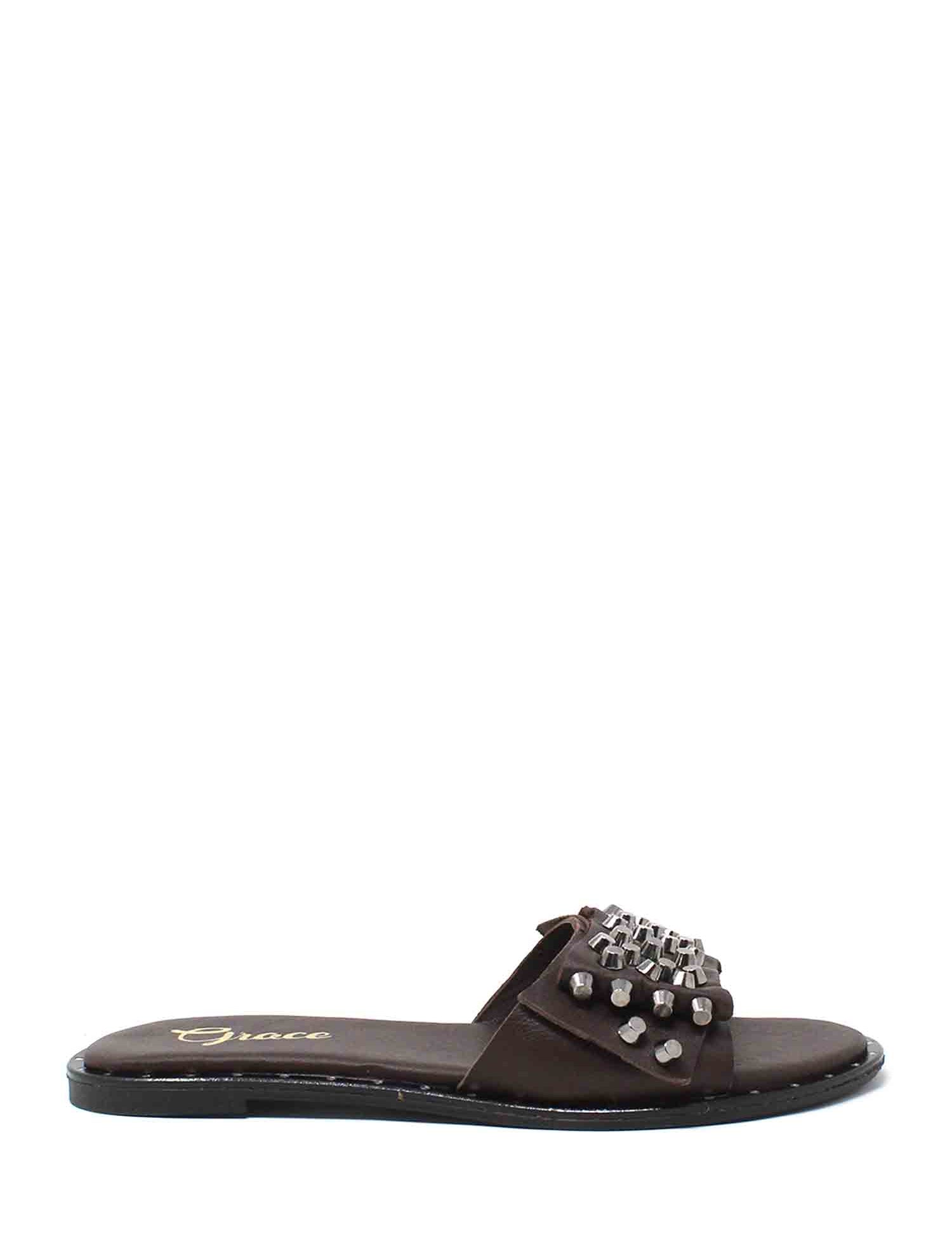 Ciabatte Marrone Grace Shoes