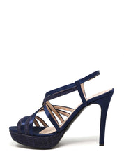Sandali tacco Blu Grace Shoes