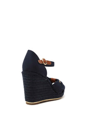 Sandali zeppa Blu Scuro Wrangler