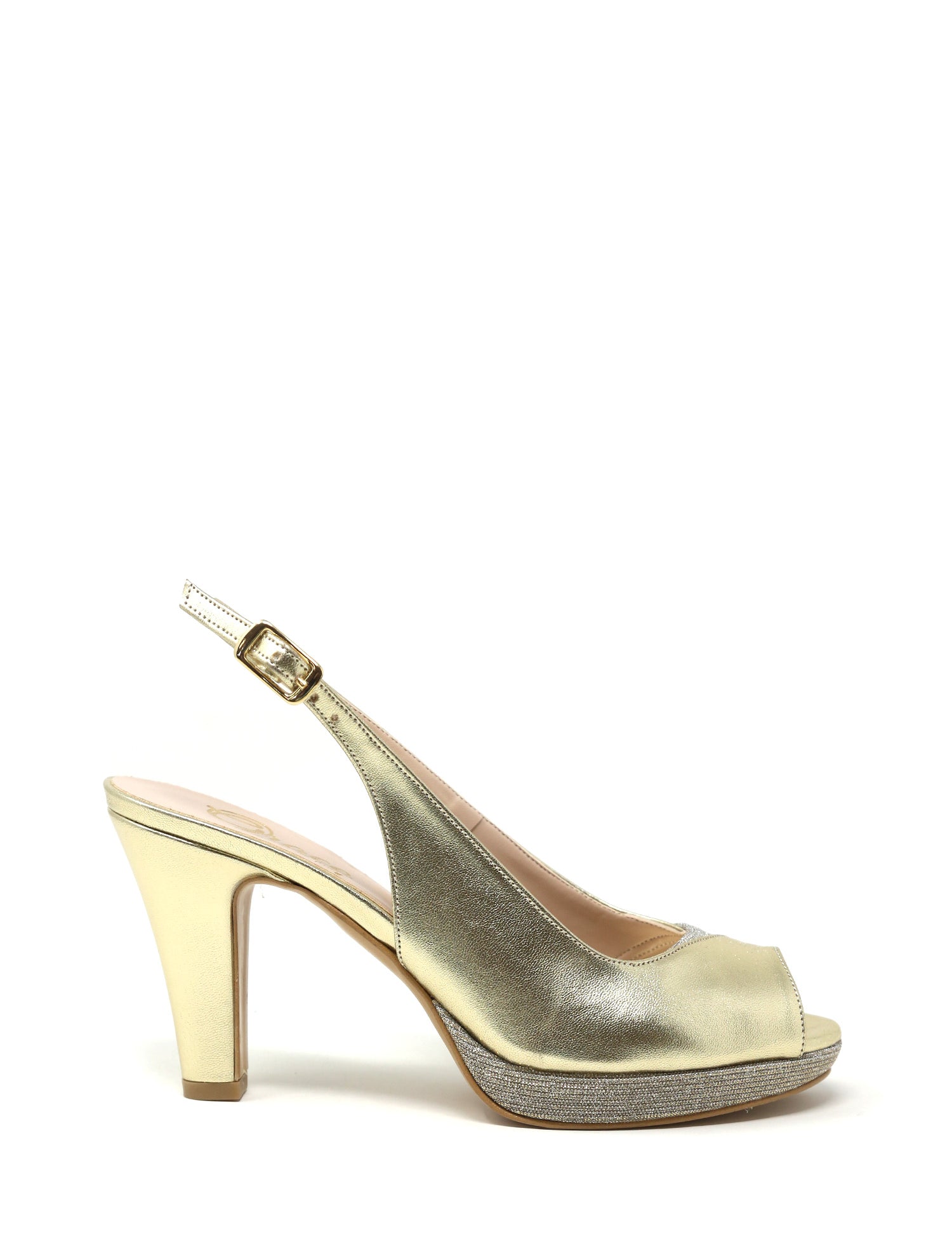 Sandali tacco Dorato Grace Shoes