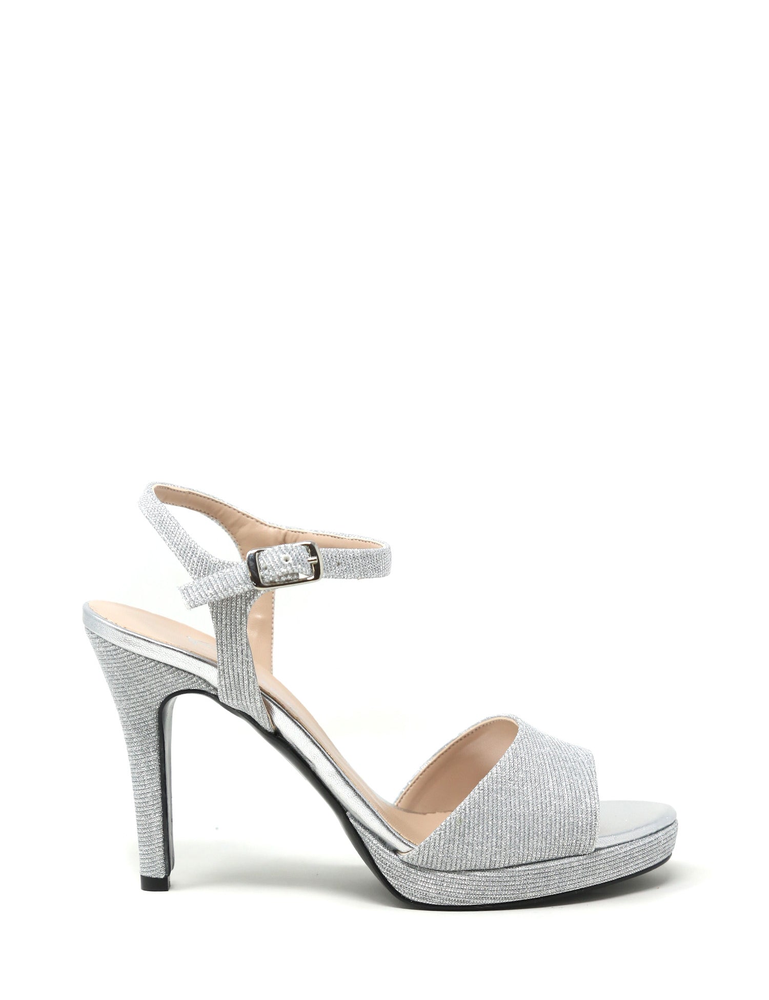 Sandali tacco Argentato Grace Shoes