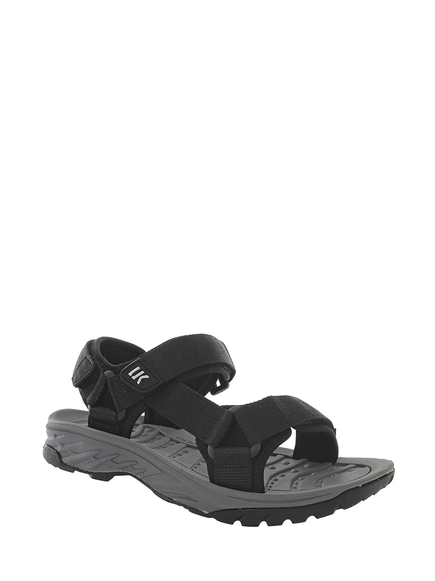 Sandali con strappi Nero Lumberjack