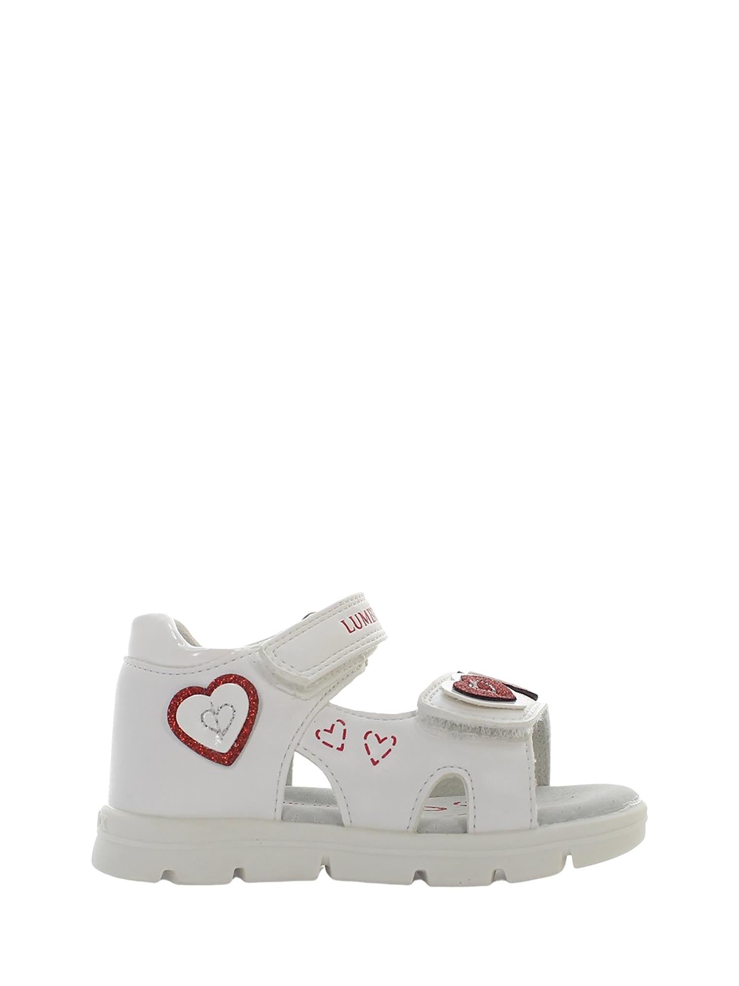 Sandali con strappi Bianco Lumberjack