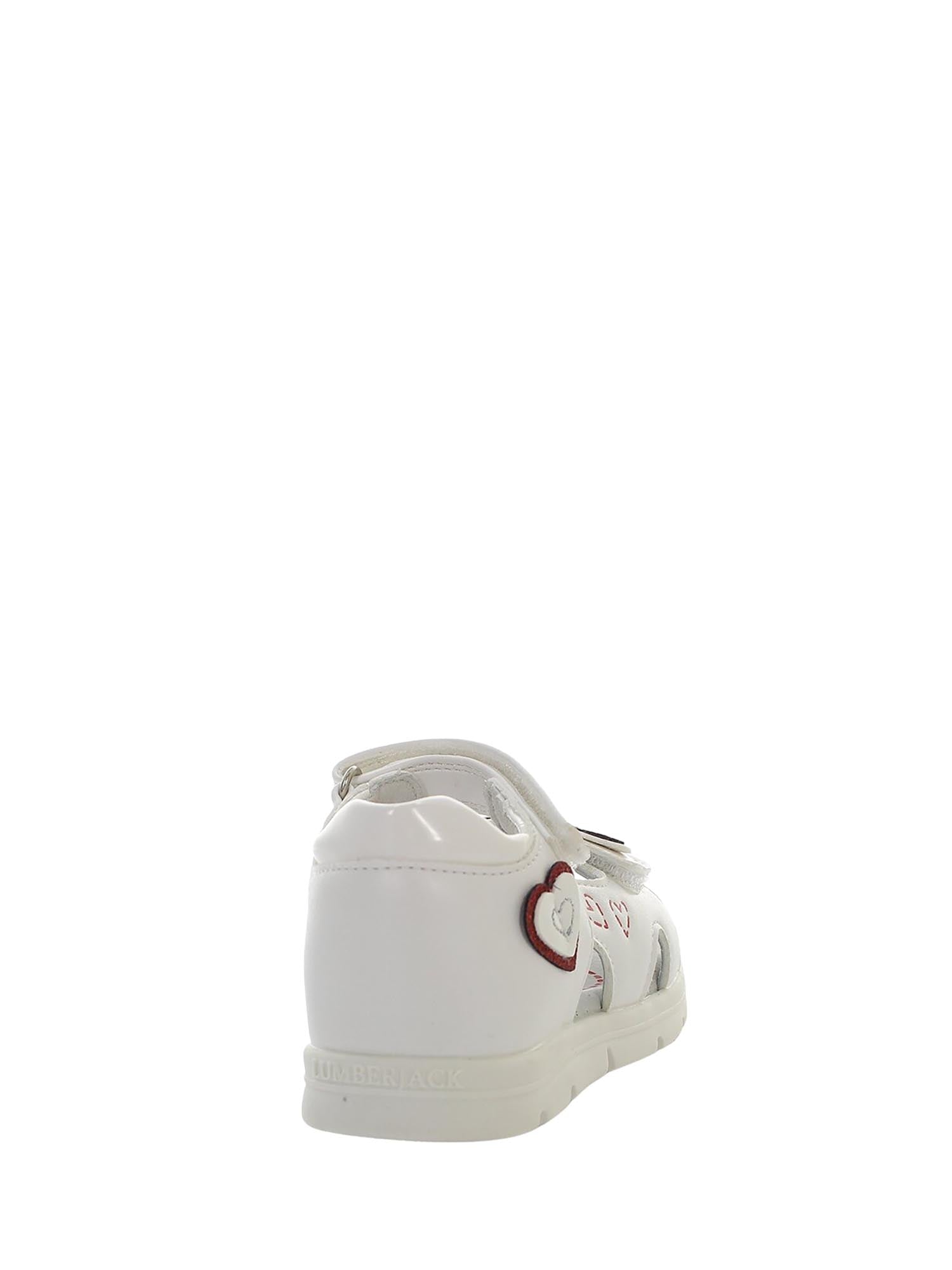 Sandali con strappi Bianco Lumberjack