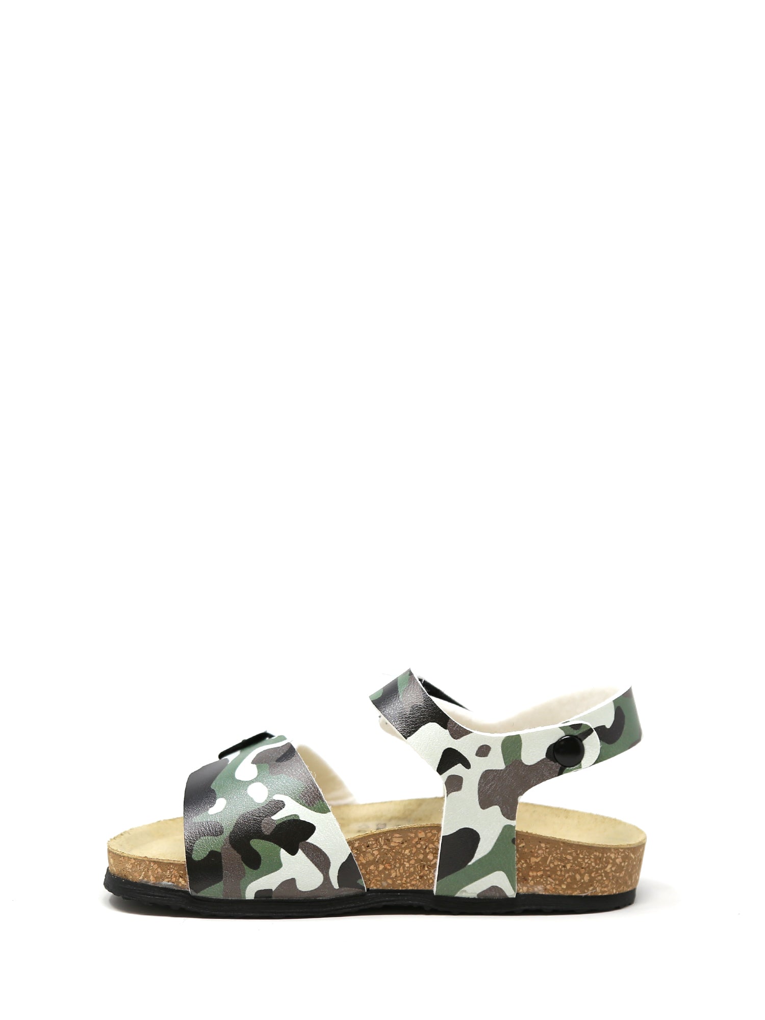 Sandali con strappi Verde Geowalk