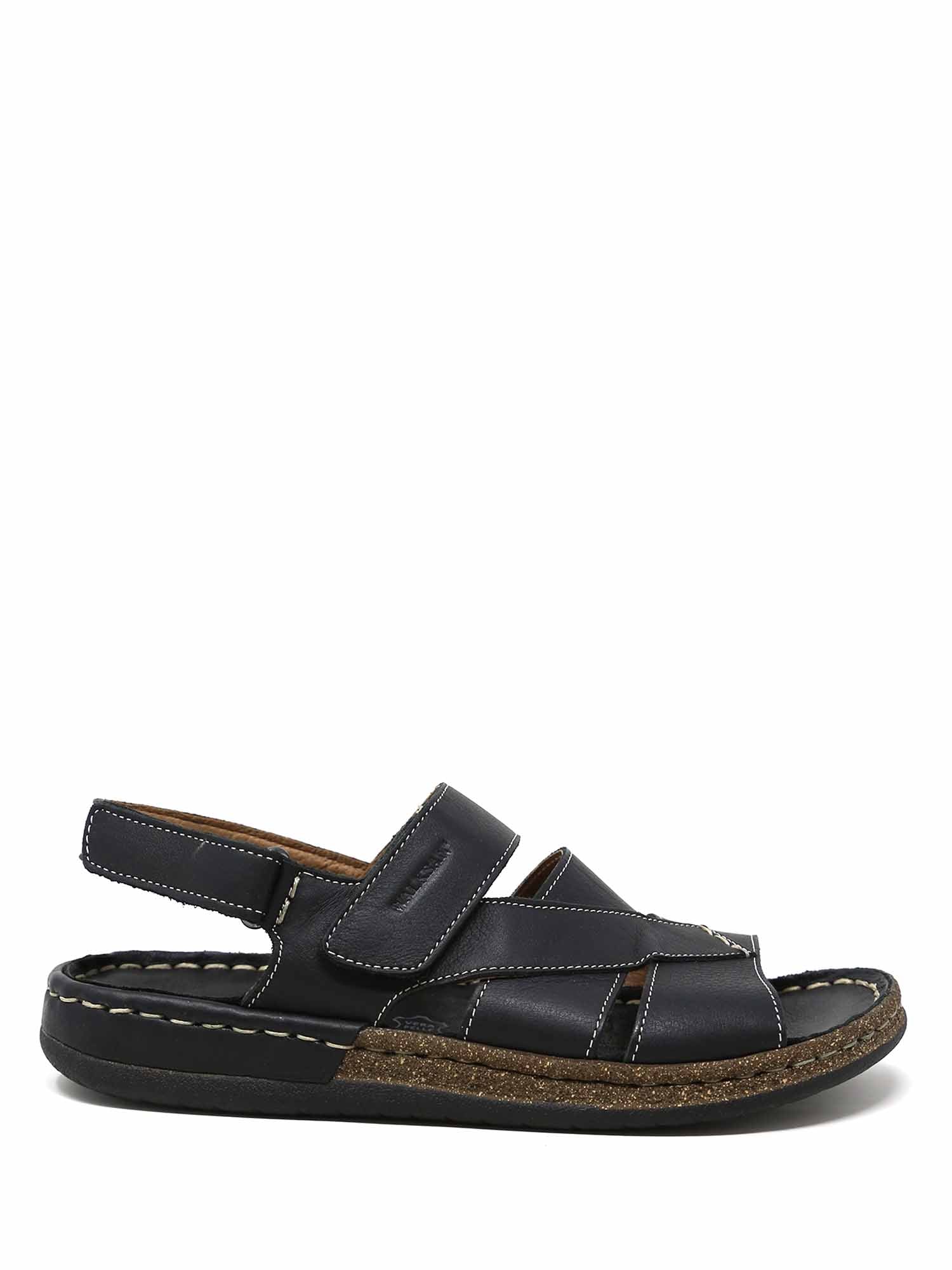 Sandali con strappi Nero Susimoda