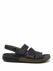 Sandali con strappi Nero Susimoda