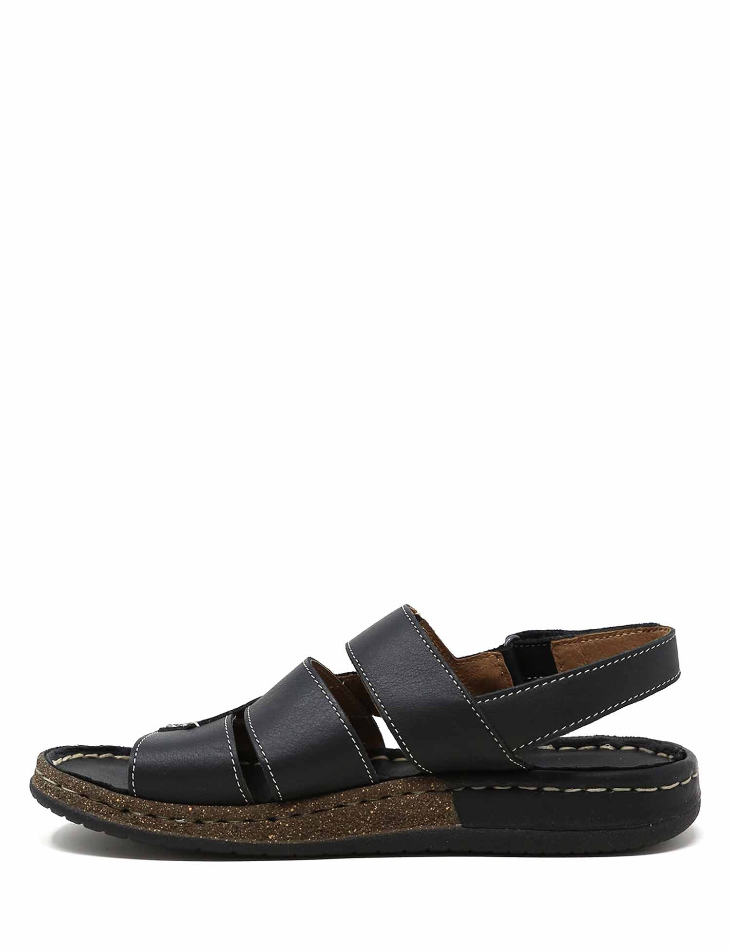 Sandali con strappi Nero Susimoda