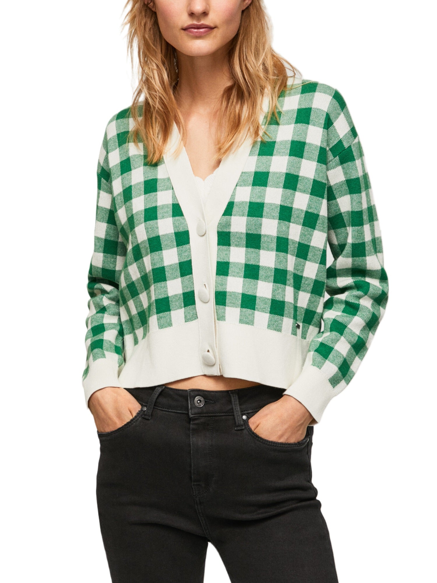 Cardigan Verde Pepe Jeans