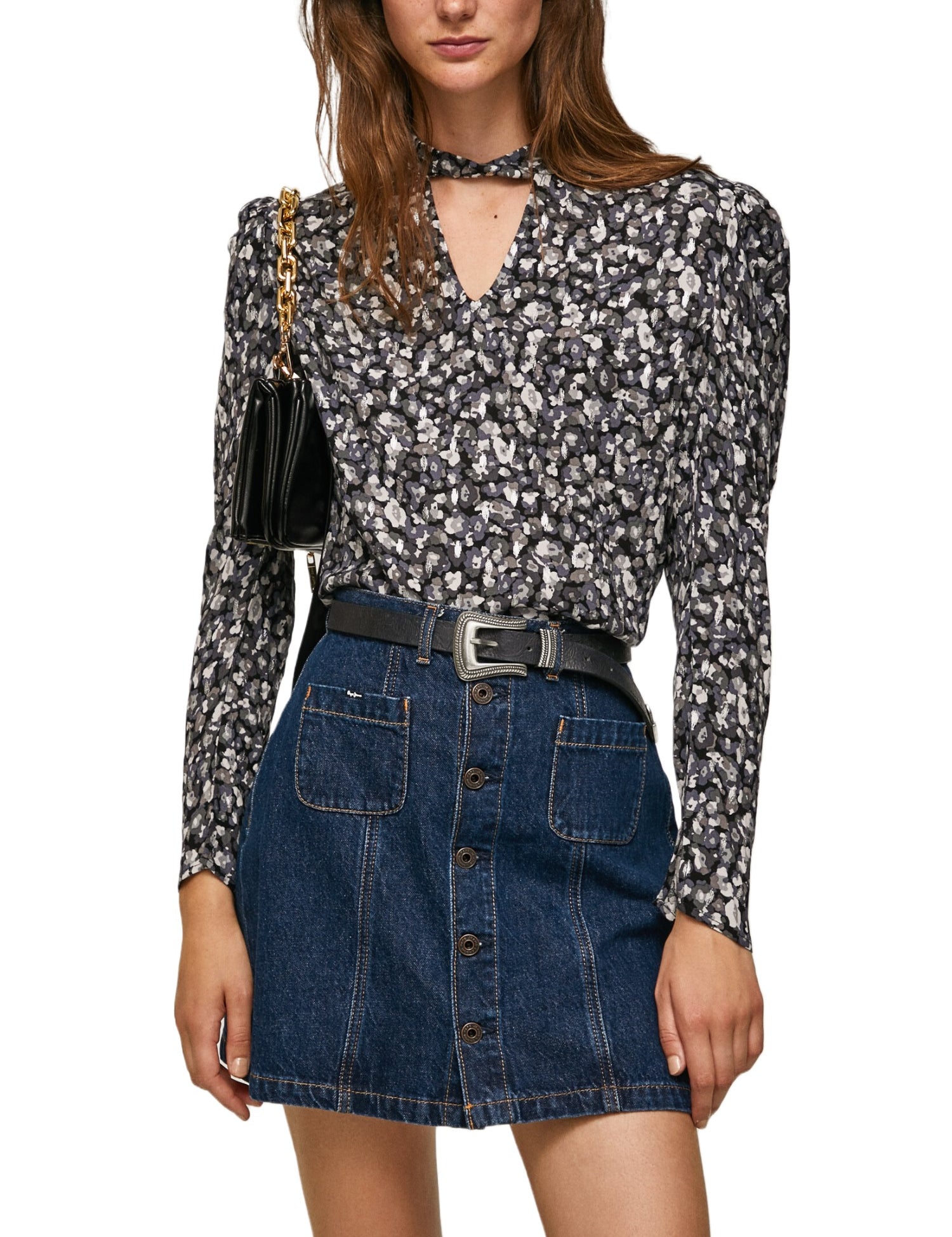 Bluse Nero Pepe Jeans