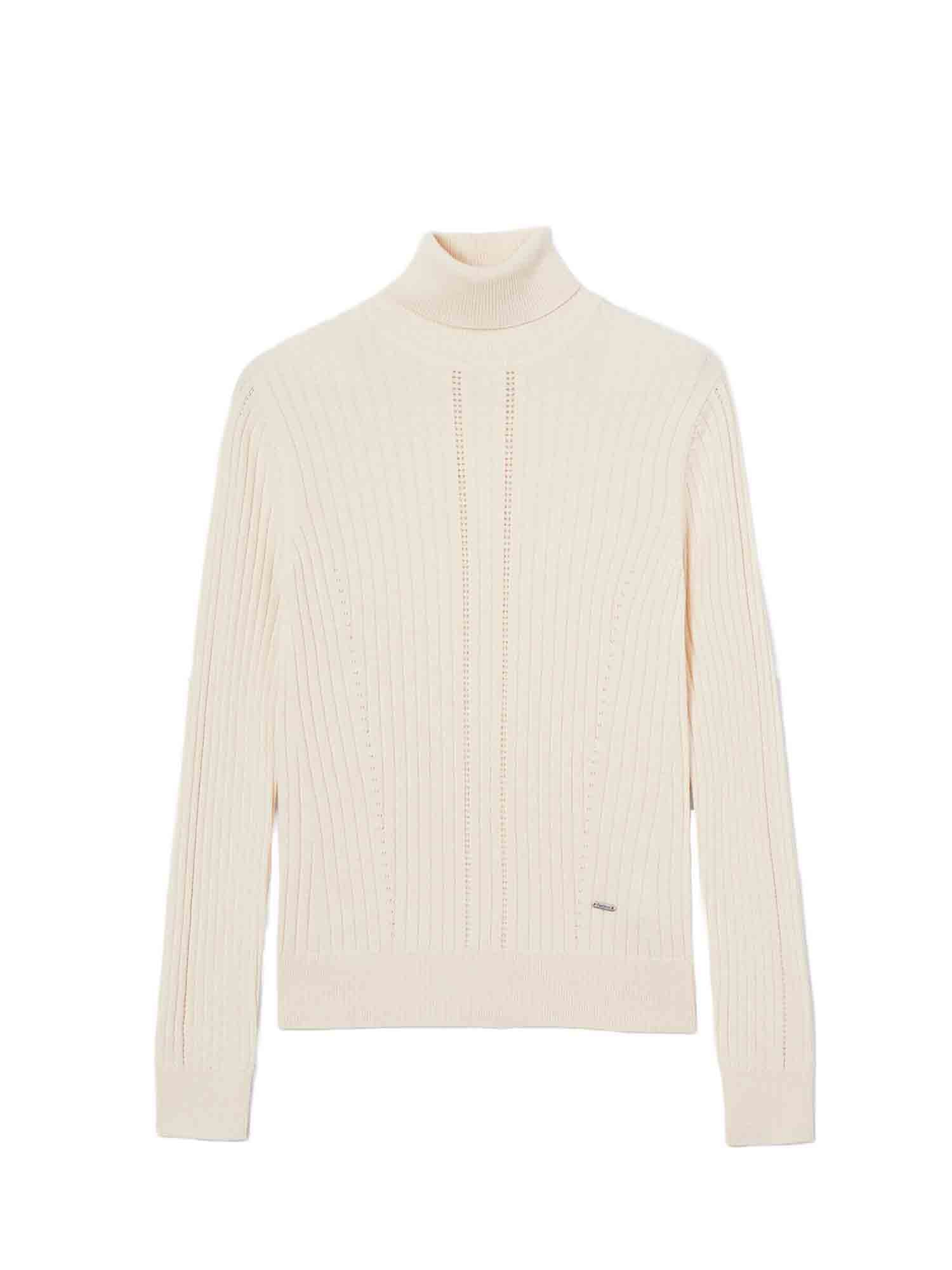 Maglie a collo alto Bianco Pepe Jeans