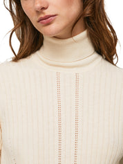 Maglie a collo alto Bianco Pepe Jeans