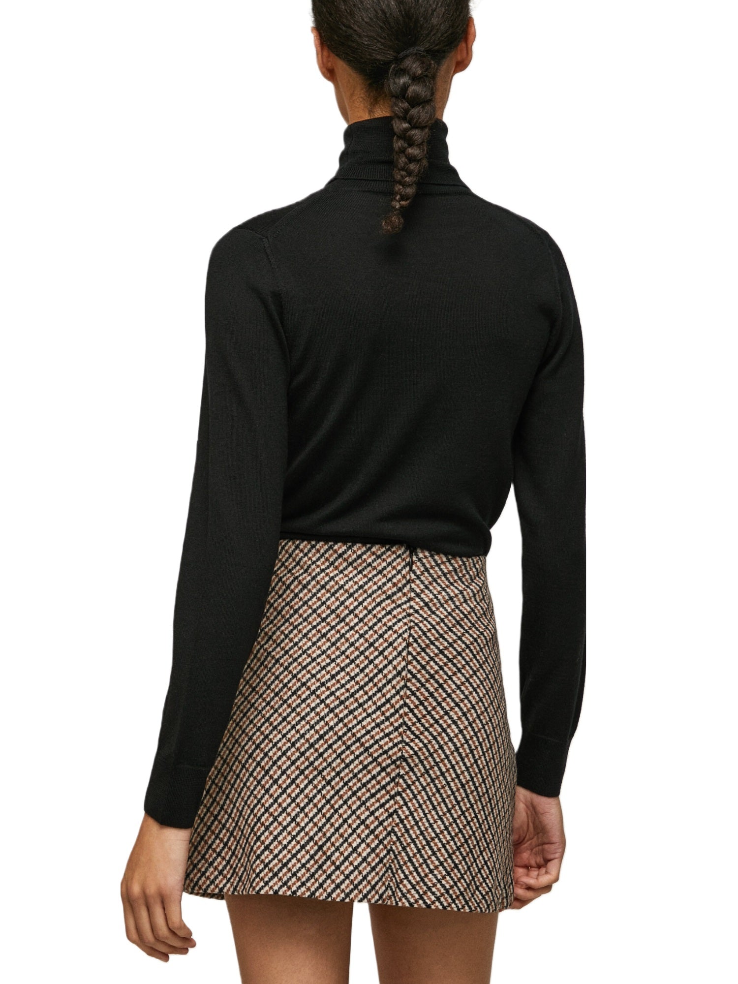 Maglie a collo alto Nero Pepe Jeans