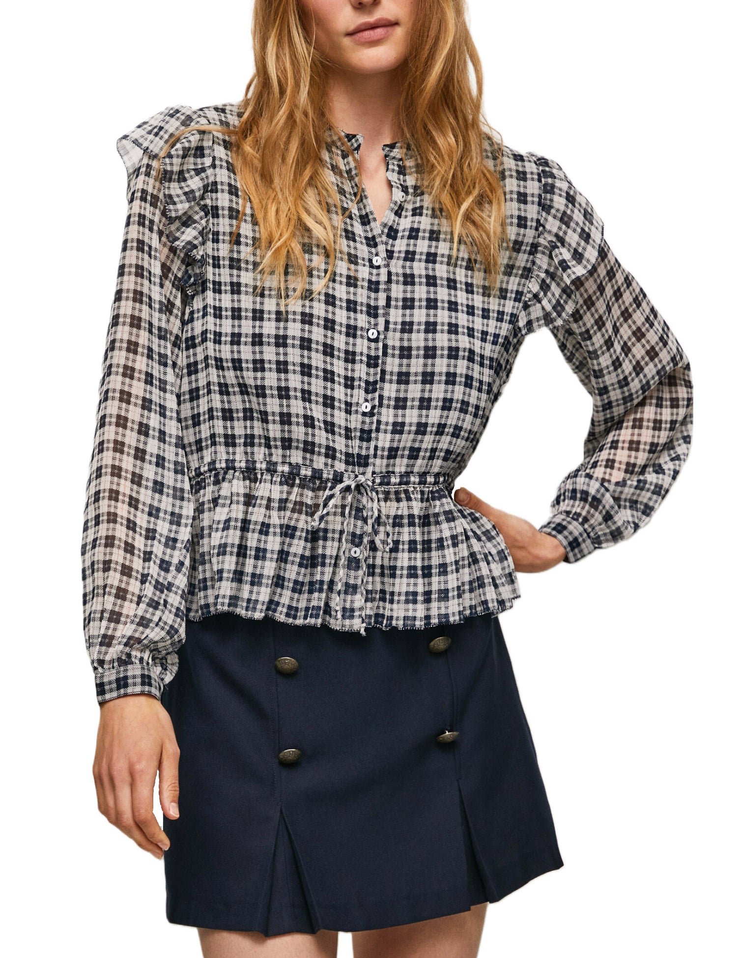 Bluse Blu Pepe Jeans